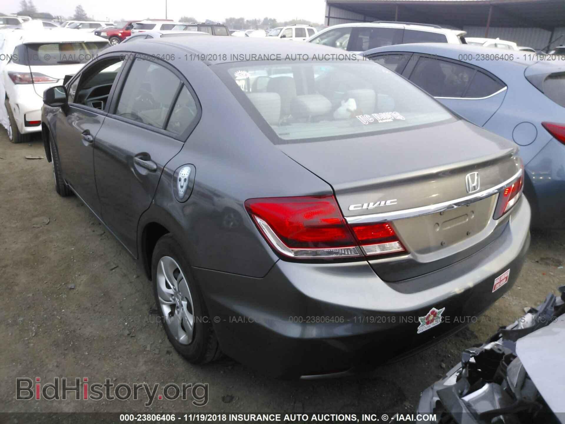 2013 HONDA CIVIC - VIN: 19XFB2F50DE246160 - Фото 3