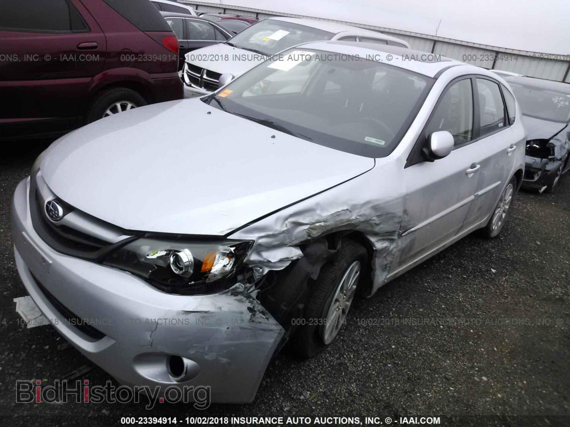 2011 SUBARU IMPREZA - VIN: JF1GH6B61BG831194 - Фото 2