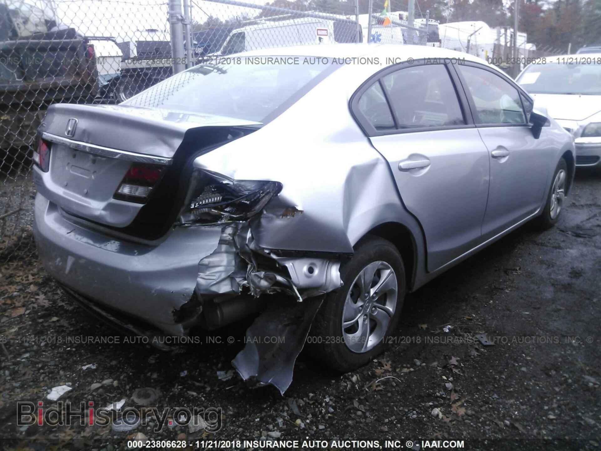 2013 Honda Civic - VIN: 19XFB2E52DE073808 - Фото 4