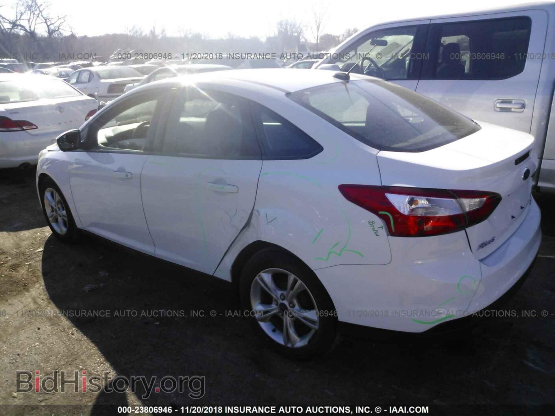 2014 FORD FOCUS - VIN: 1FADP3F22EL380641 - Фото 3