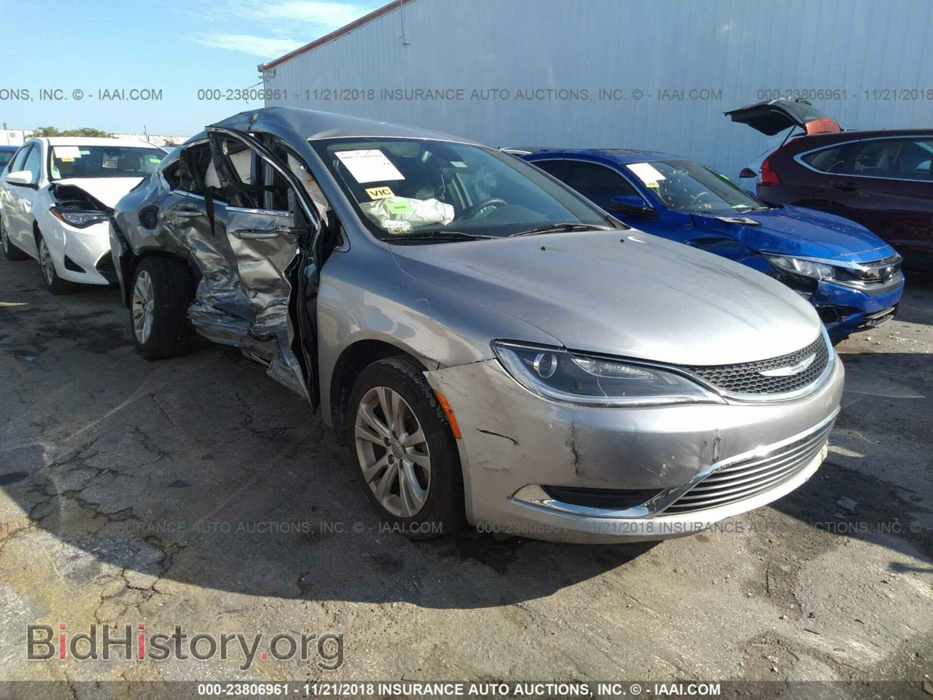 Photo 1C3CCCABXFN577494 - CHRYSLER 200 2015
