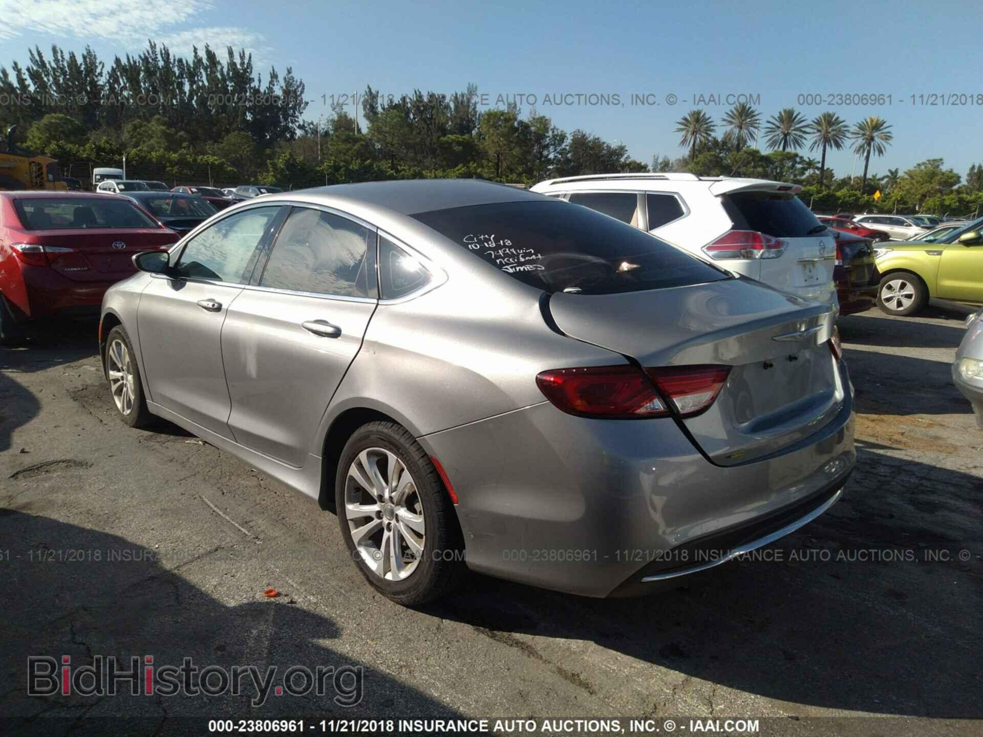 2015 CHRYSLER 200 - VIN: 1C3CCCABXFN577494 - Photo 3
