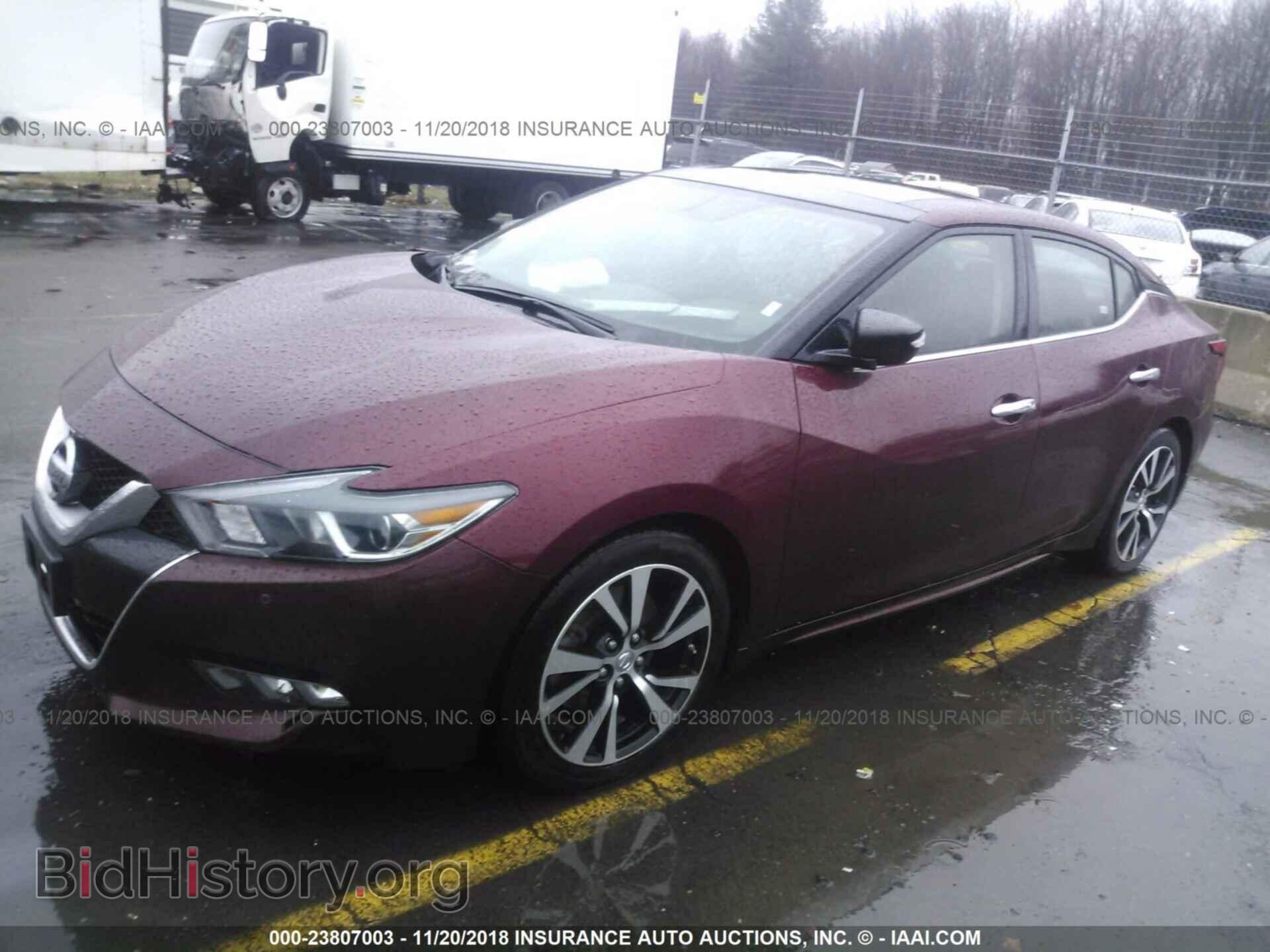2017 Nissan Maxima - VIN: 1N4AA6AP1HC449851 - Фото 2