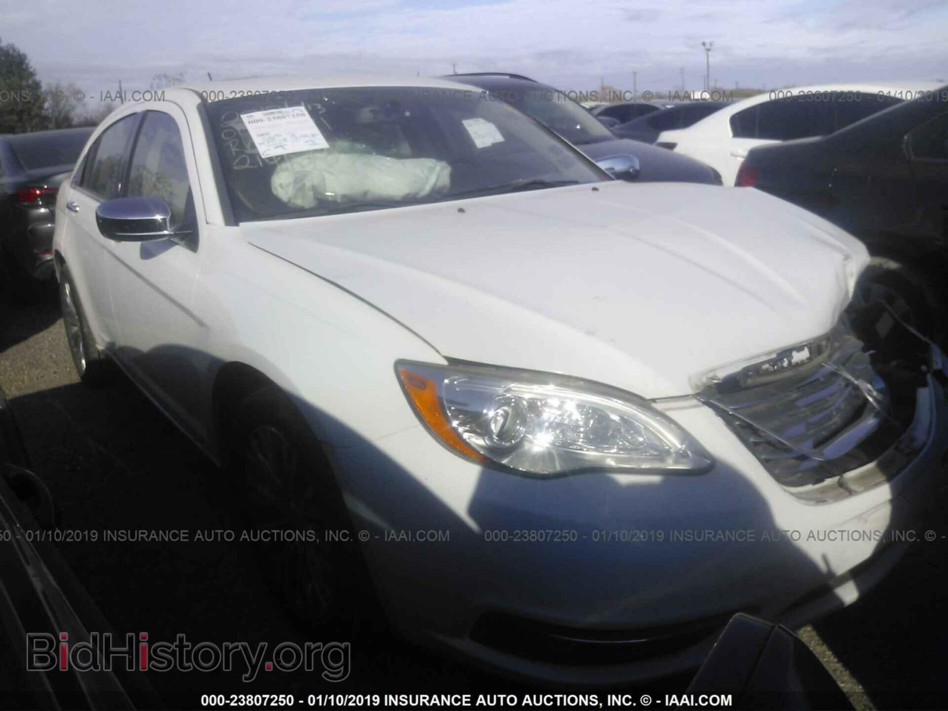 Фотография 1C3CCBCG5CN214633 - CHRYSLER 200 2012