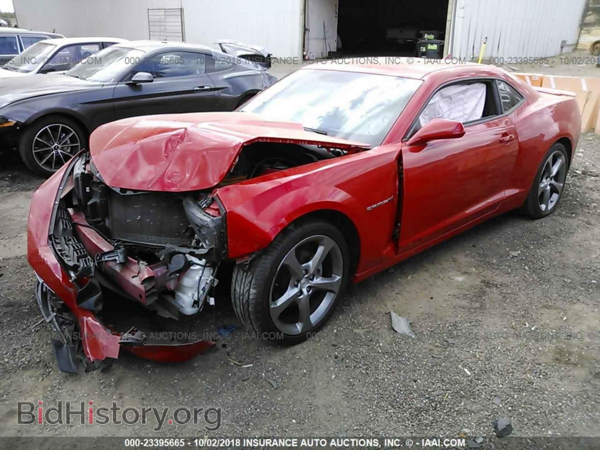 2014 CHEVROLET CAMARO - VIN: 2G1FC1E39E9277486 - Фото 2
