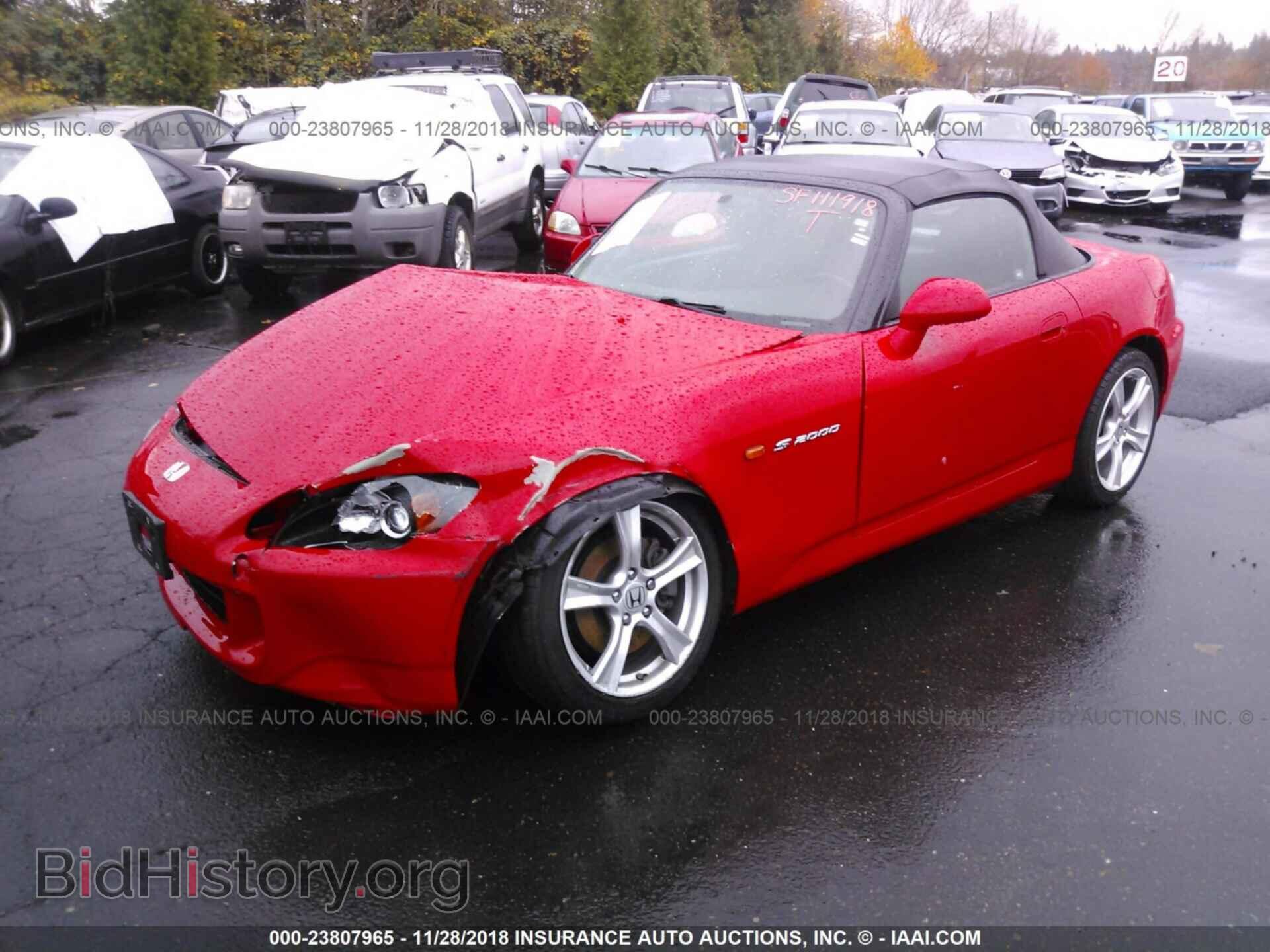 2006 HONDA S2000 - VIN: JHMAP21476S003406 - Фото 2