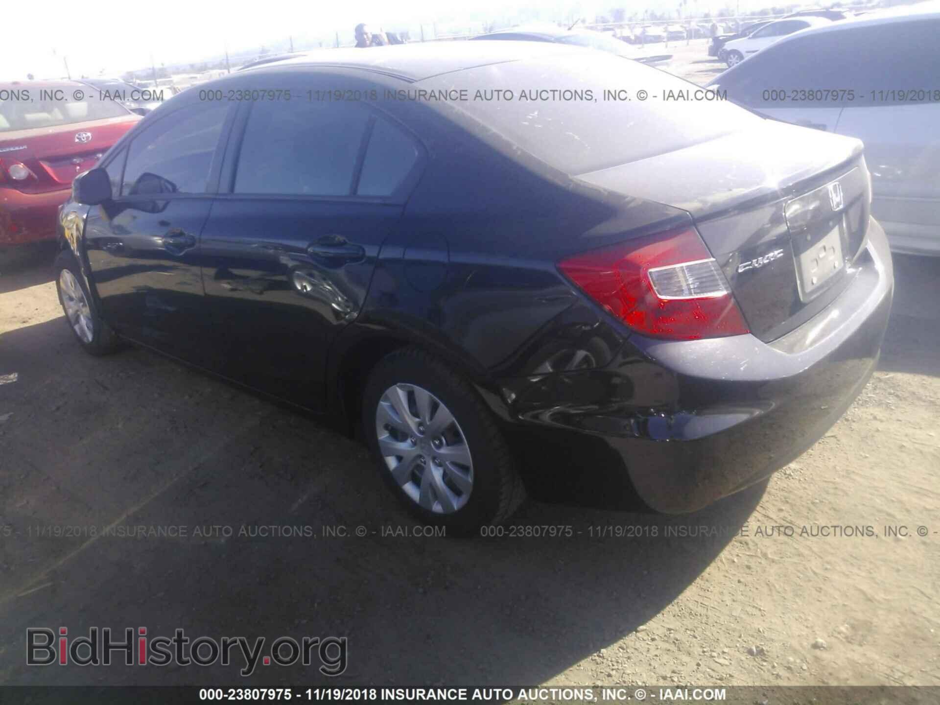 2012 HONDA CIVIC - VIN: 2HGFB2F59CH307218 - Photo 3