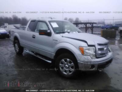 2013 Ford F150, серебристый — VIN 1FTFX1ET2DFC63205, IAAI
