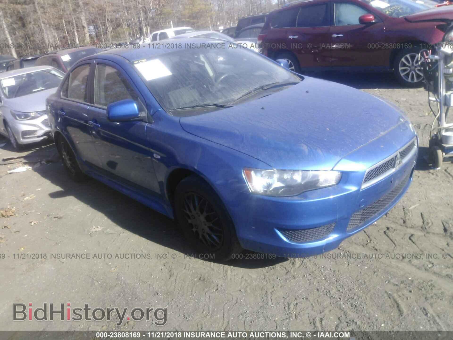 Photo JA32U2FU9BU008417 - MITSUBISHI LANCER 2011