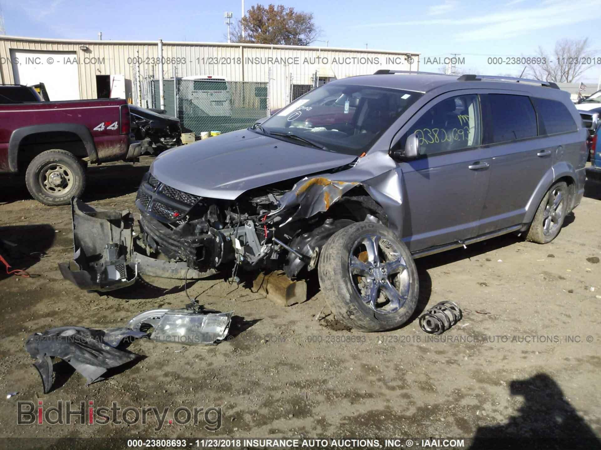 2017 DODGE JOURNEY - VIN: 3C4PDCGGXHT517893 - Фото 2
