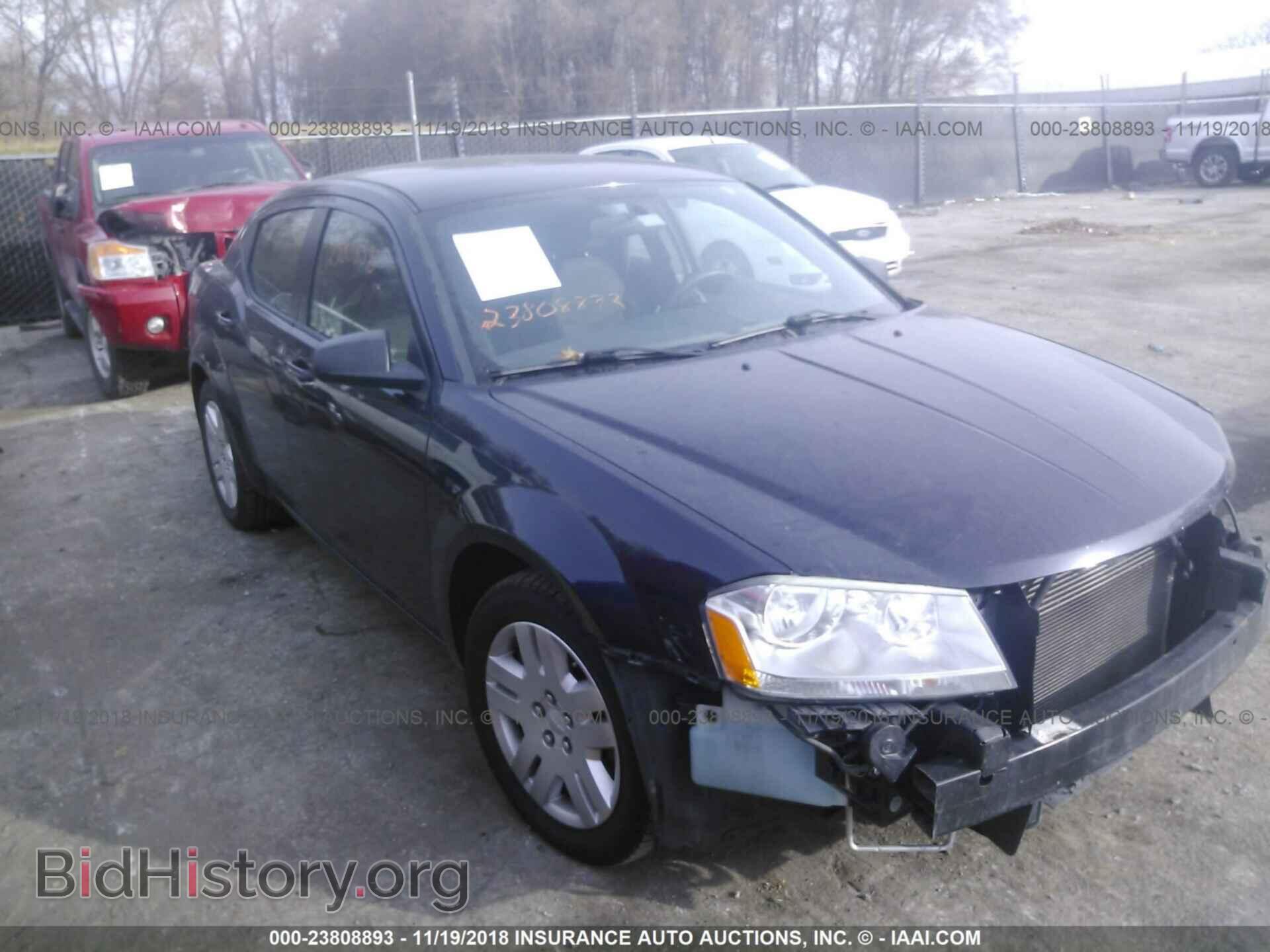 Photo 1C3CDZAB9CN232811 - DODGE AVENGER 2012