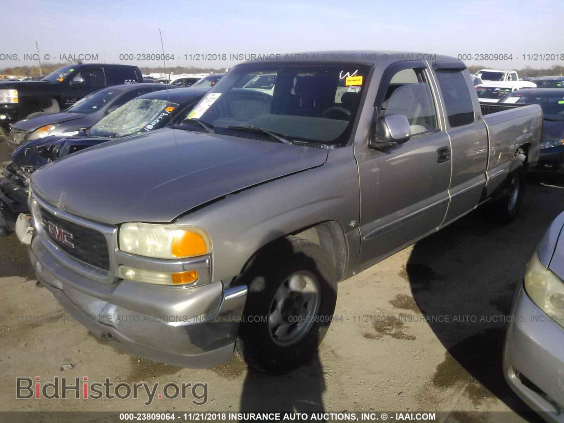 2000 GMC NEW SIERRA - VIN: 1GTEC19V7YZ166363 - Фото 2