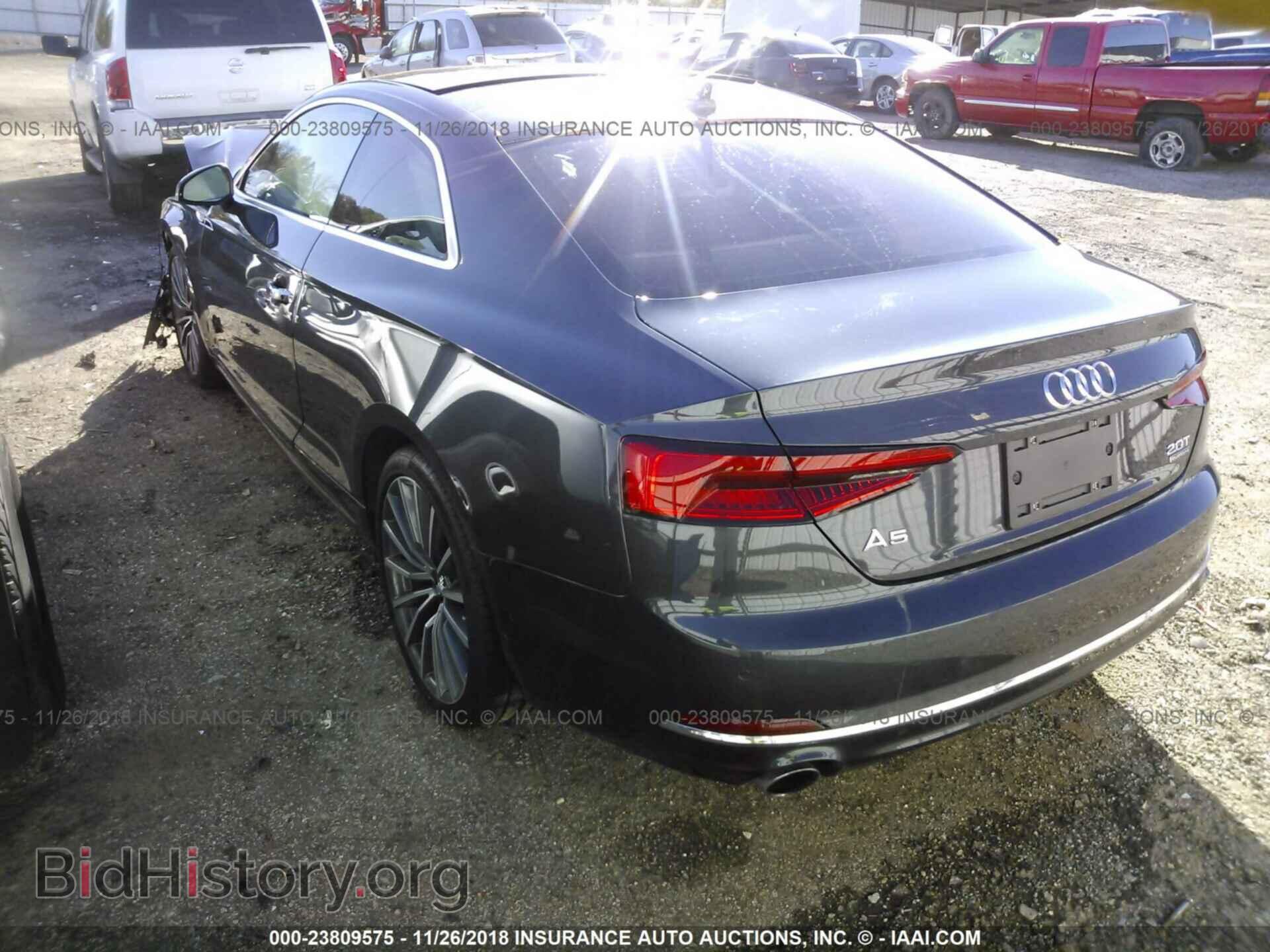 2018 AUDI A5 - VIN: WAUPNAF58JA010924 - Фото 3