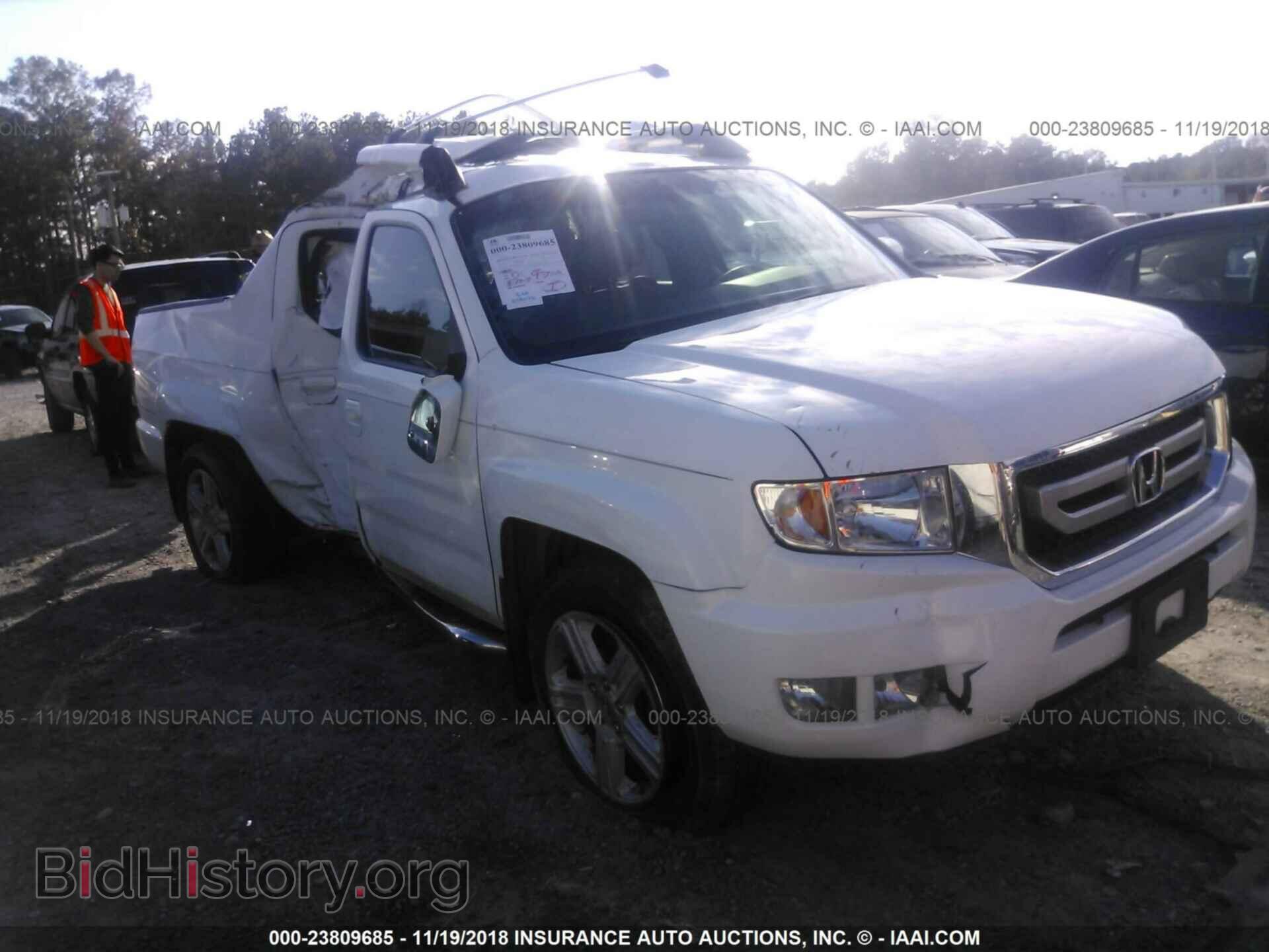 Photo 5FPYK1F57BB010896 - HONDA RIDGELINE 2011