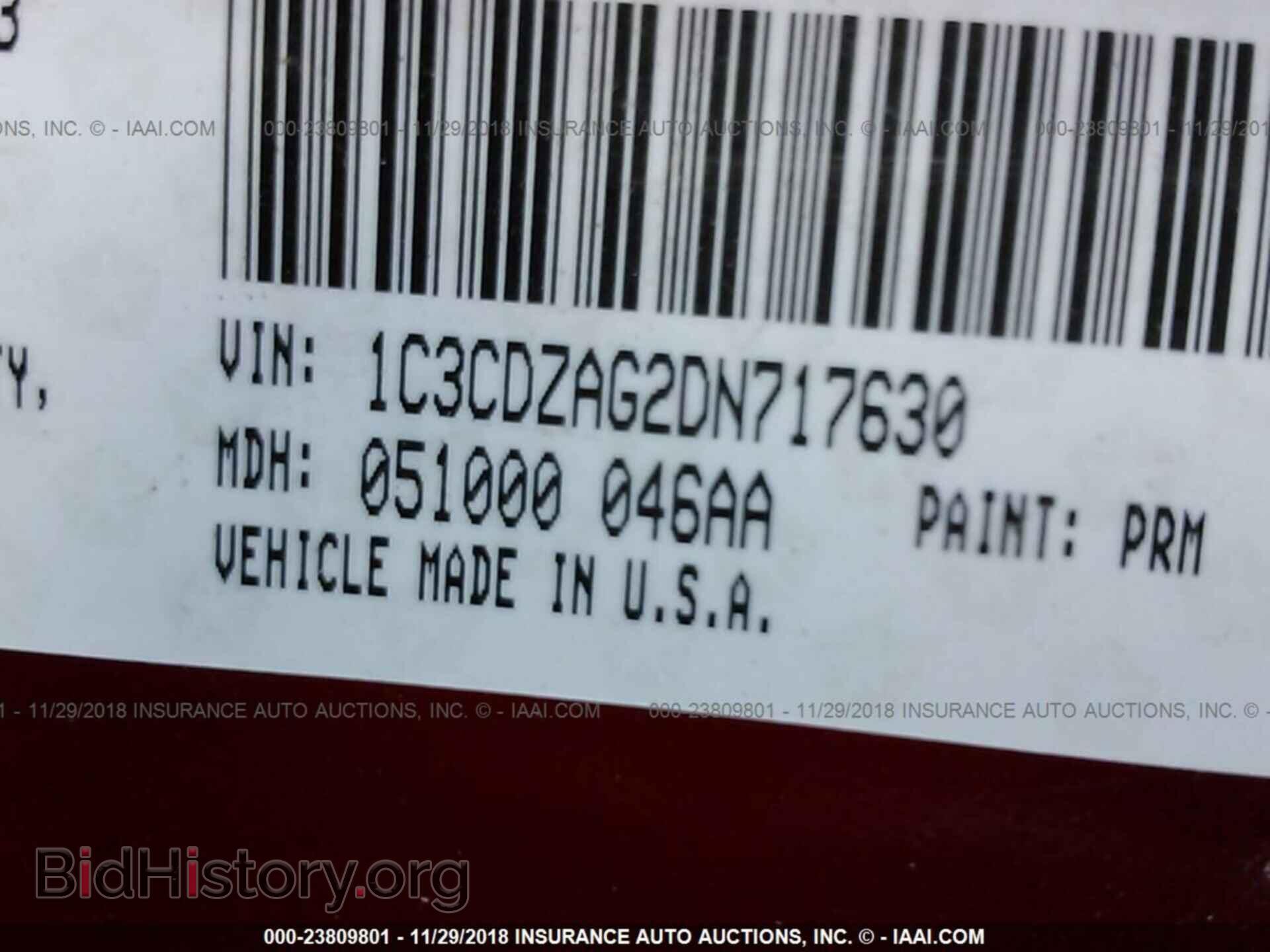 2013 DODGE AVENGER - VIN: 1C3CDZAG2DN717630 - Фото 9