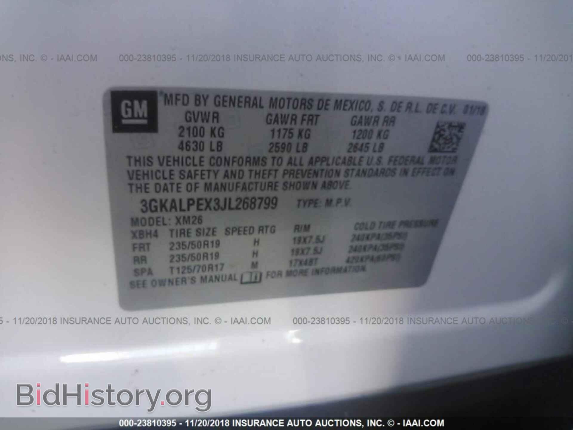 2018 GMC TERRAIN - VIN: 3GKALPEX3JL268799 - Photo 9