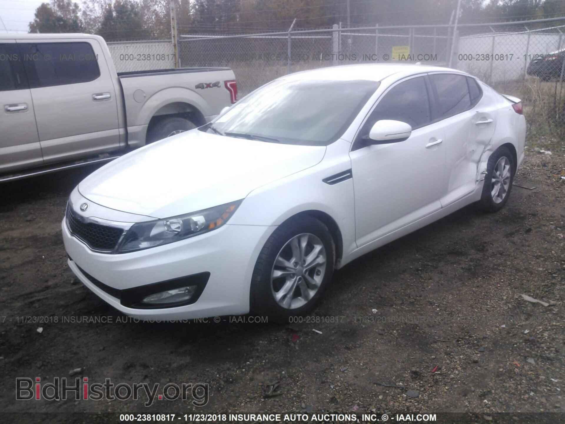 2013 Kia Optima - VIN: 5XXGN4A78DG119244 - Фото 2
