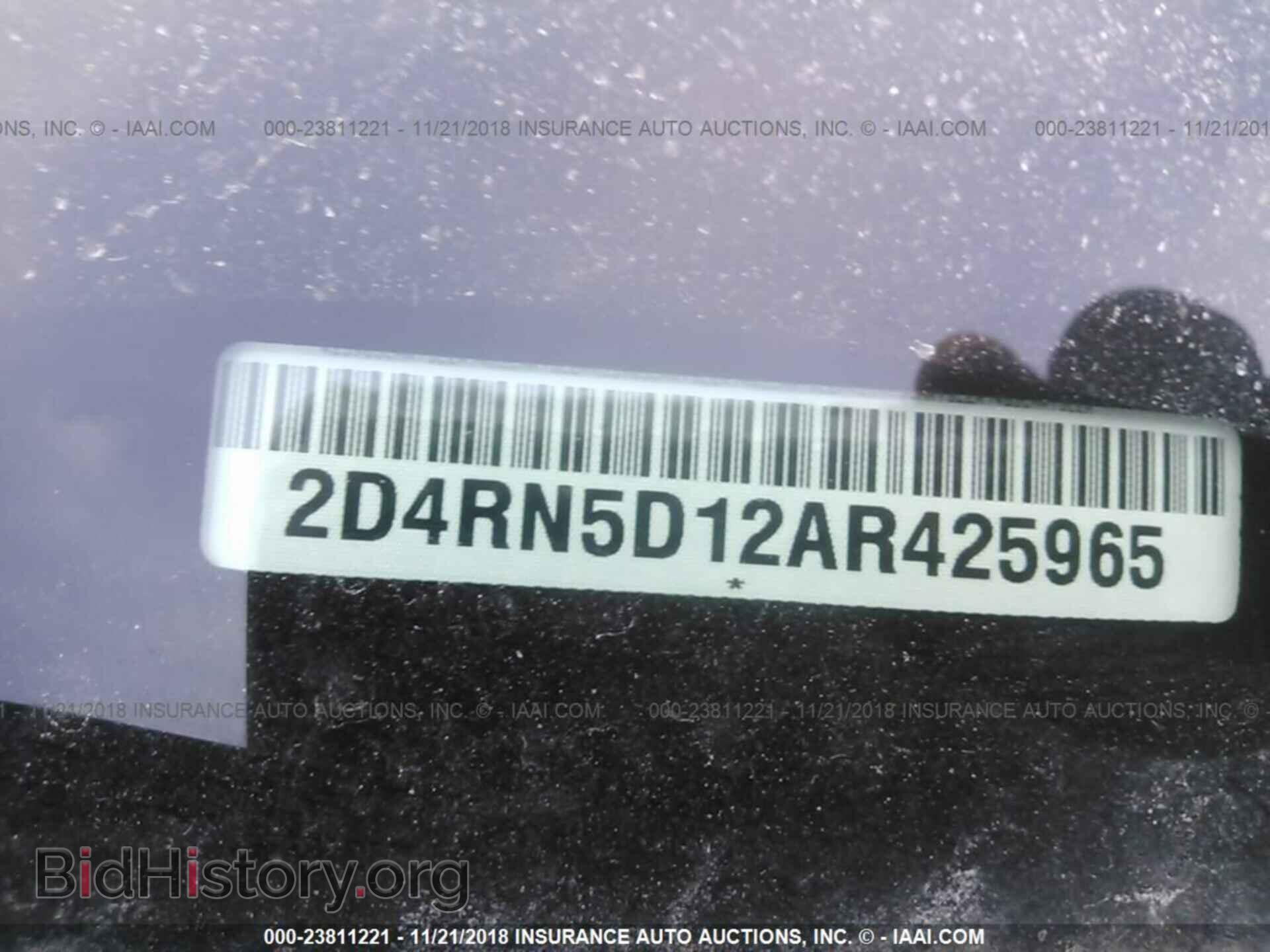 2010 DODGE GRAND CARAVAN - VIN: 2D4RN5D12AR425965 - Фото 9