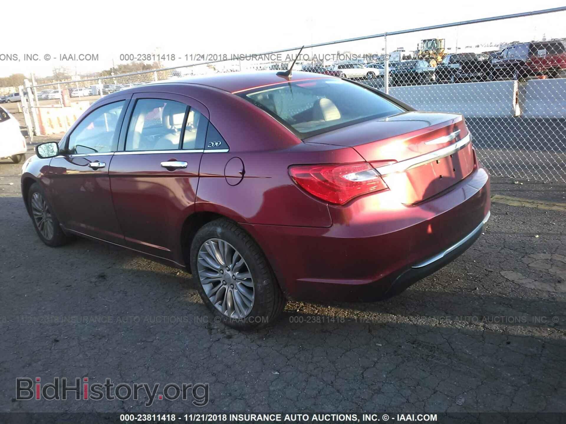 2012 CHRYSLER 200 - VIN: 1C3CCBCB5CN263951 - Photo 3