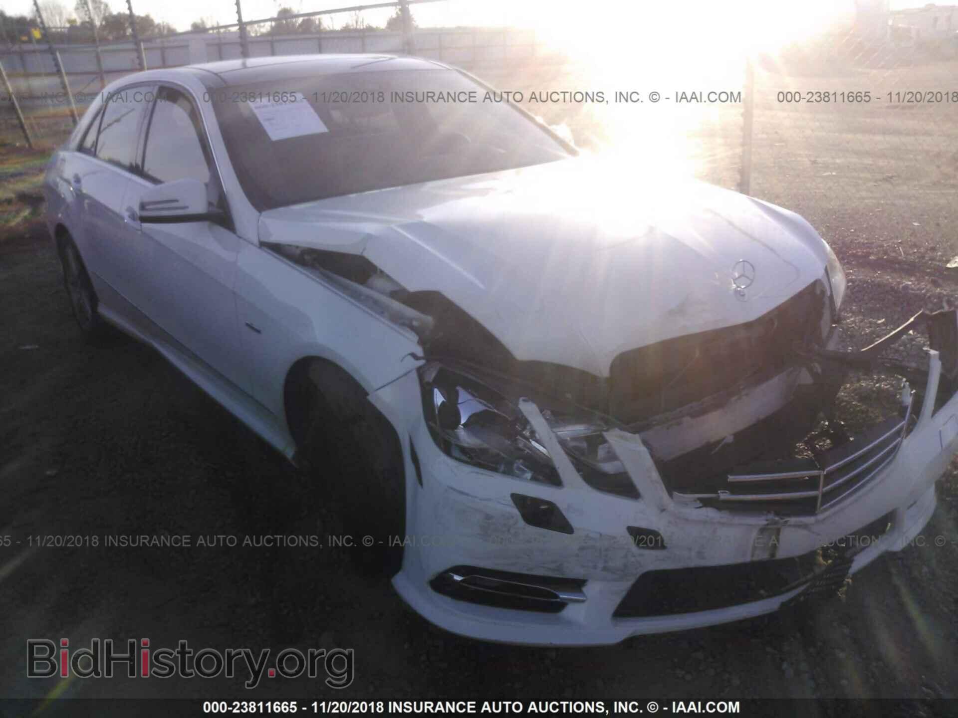 Photo WDDHF5KB5CA530675 - MERCEDES-BENZ E 2012