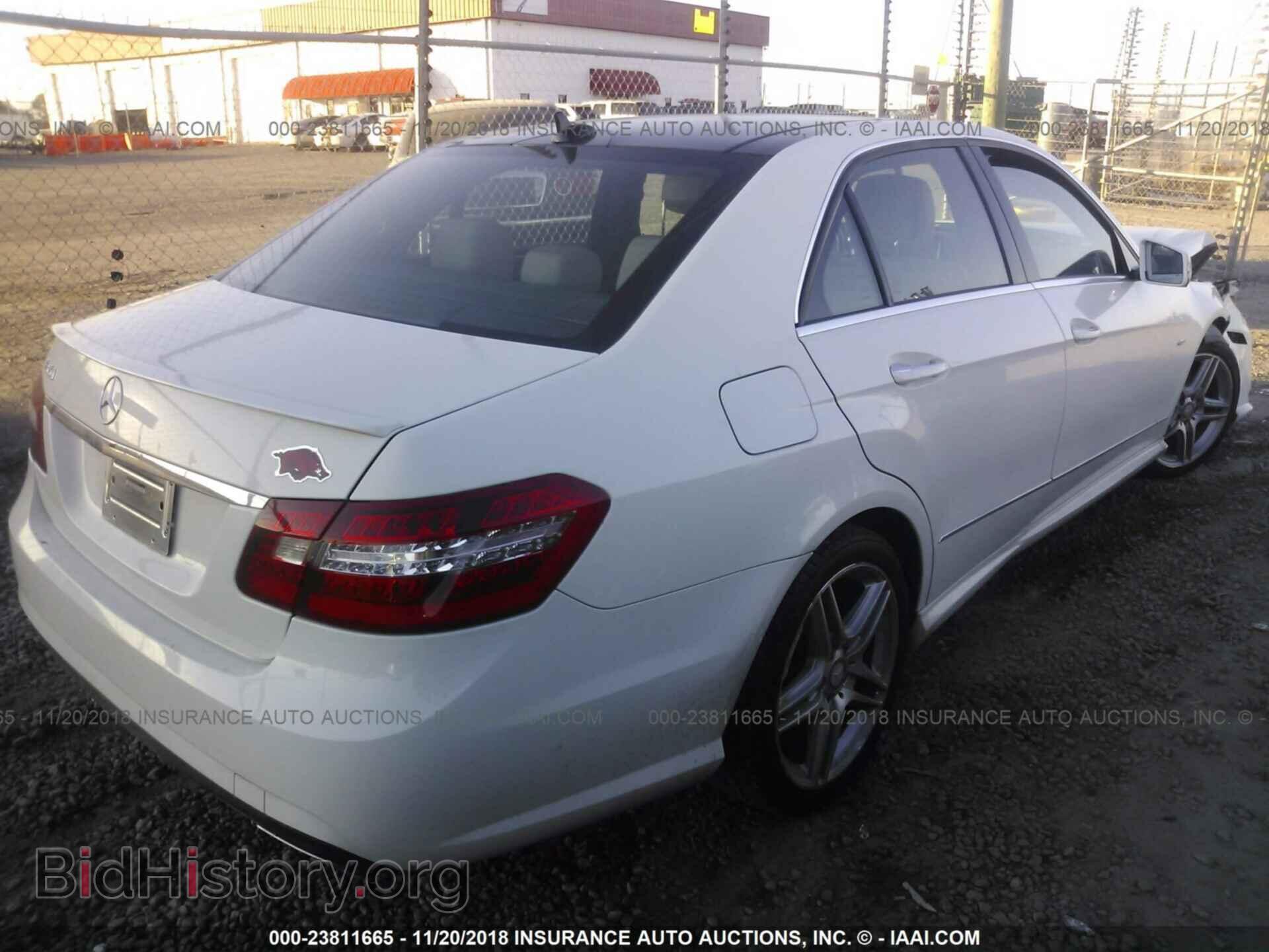 2012 MERCEDES-BENZ E - VIN: WDDHF5KB5CA530675 - Photo 4