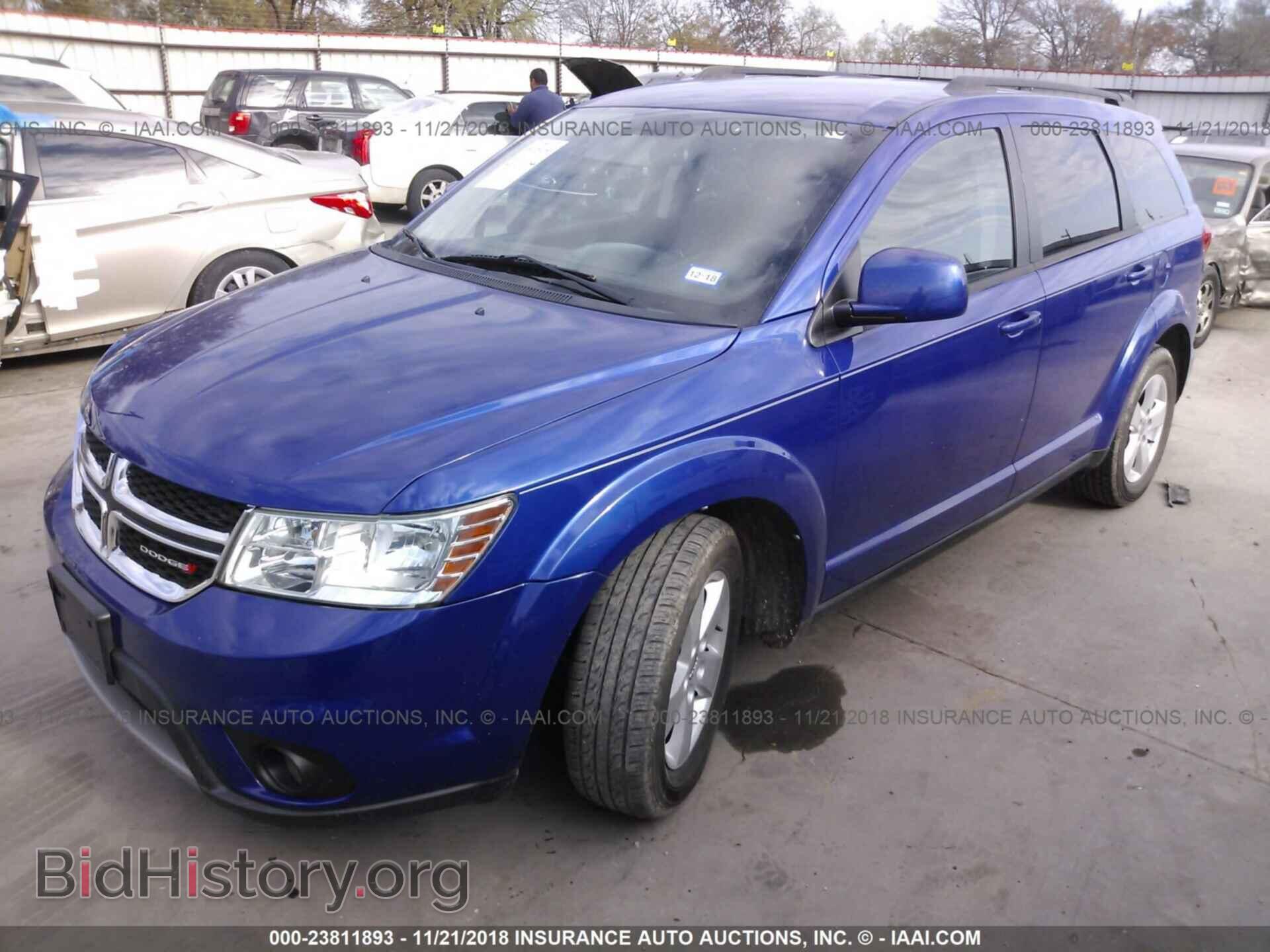 2012 DODGE JOURNEY - VIN: 3C4PDCBB6CT374168 - Фото 2