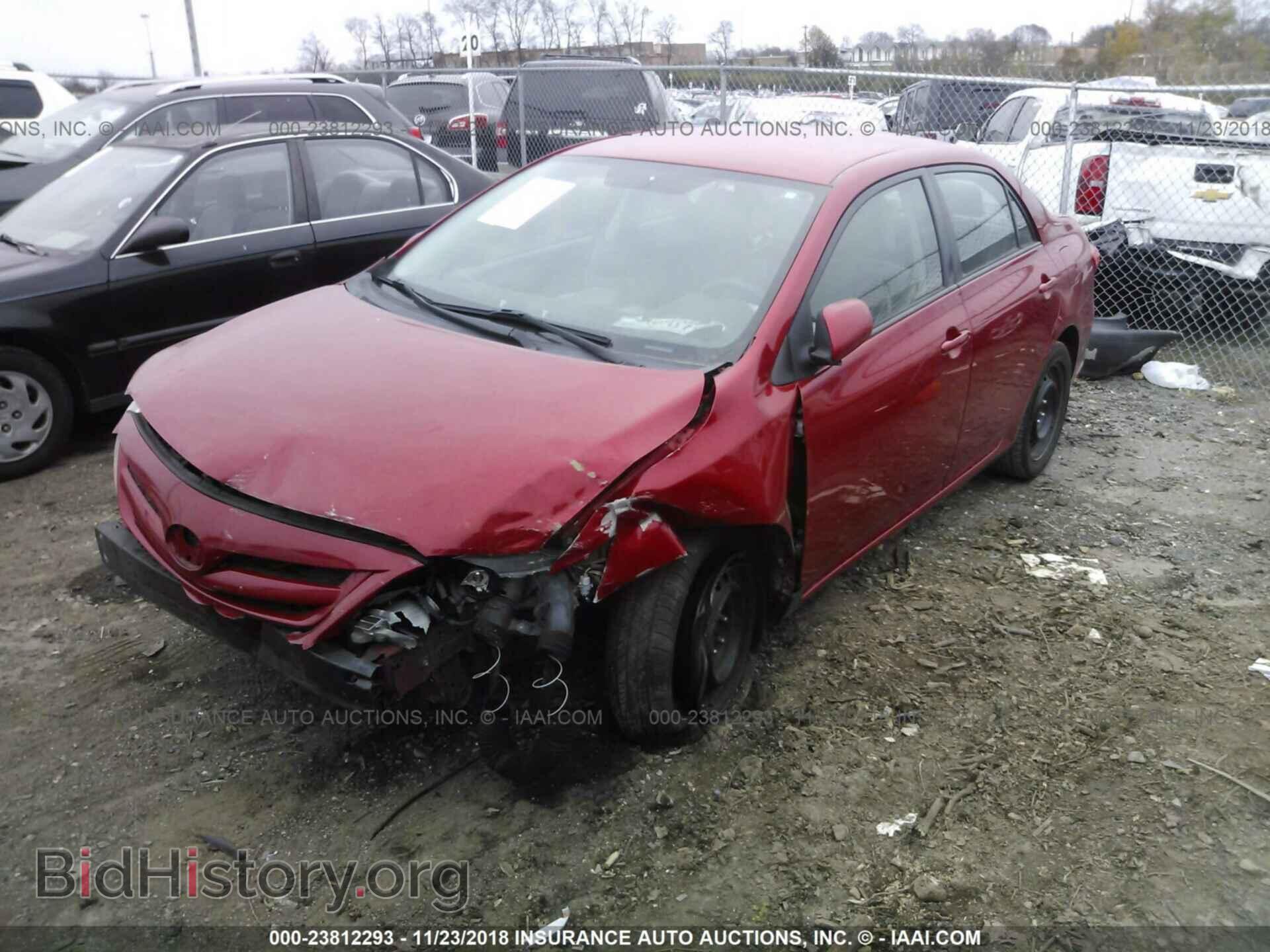 2012 TOYOTA COROLLA - VIN: 2T1BU4EEXCC823019 - Фото 2