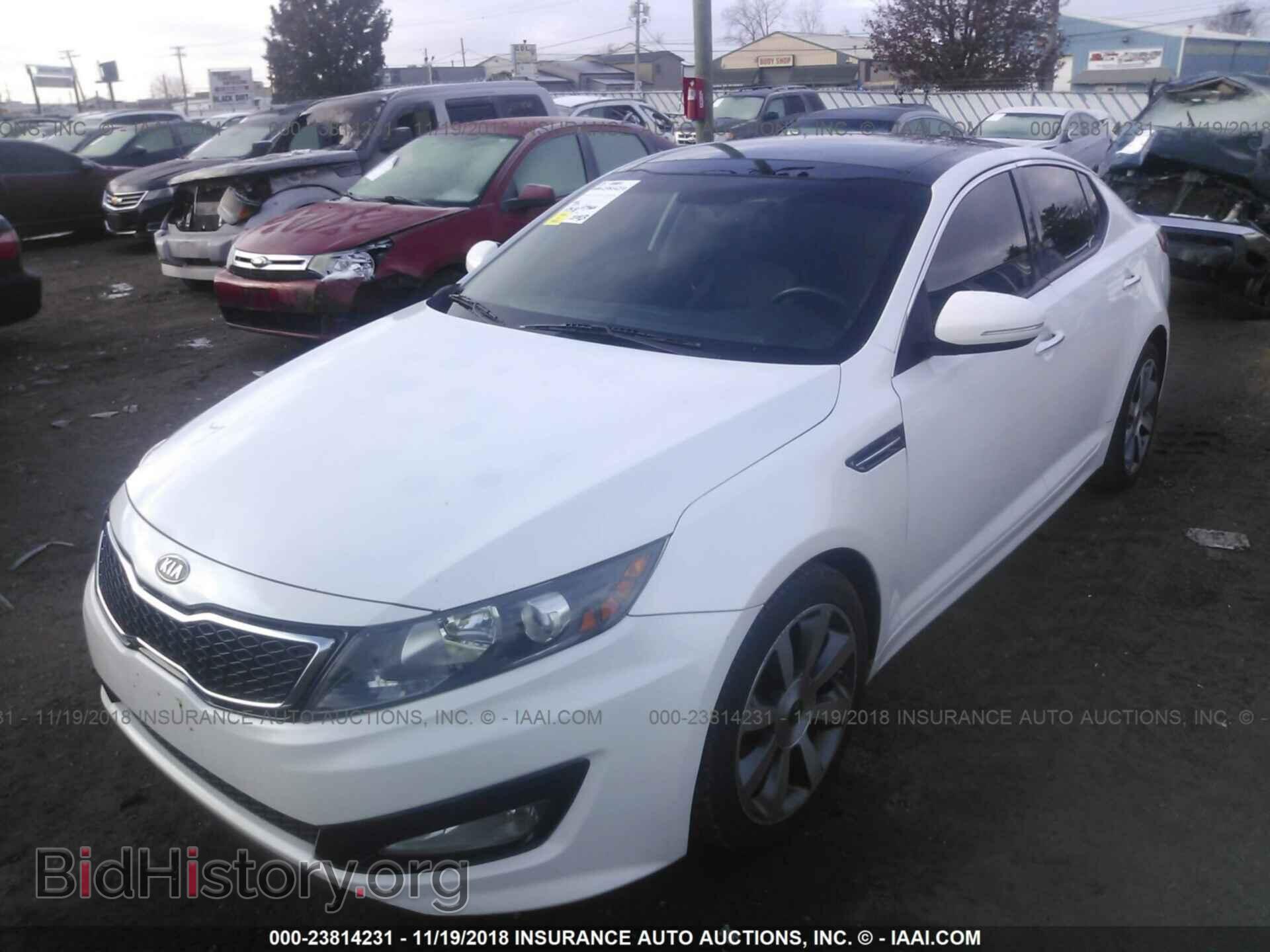 2012 Kia Optima - VIN: 5XXGR4A69CG074597 - Фото 2