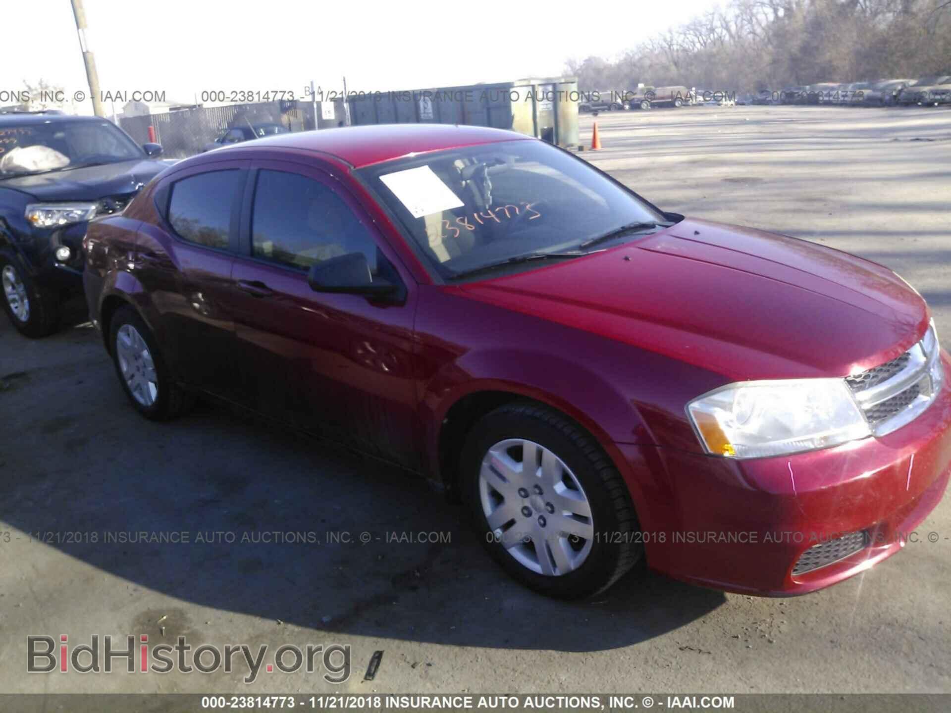 Фотография 1C3CDZAB4DN547761 - DODGE AVENGER 2013