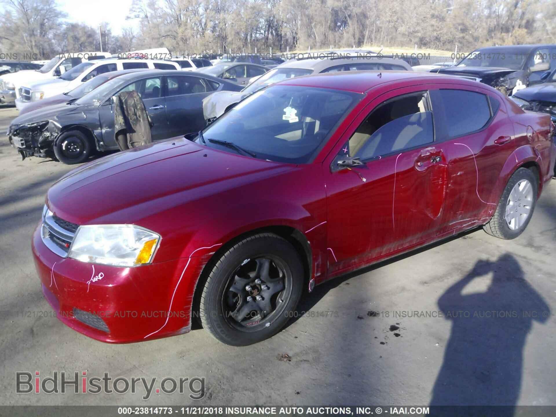 2013 DODGE AVENGER - VIN: 1C3CDZAB4DN547761 - Фото 2
