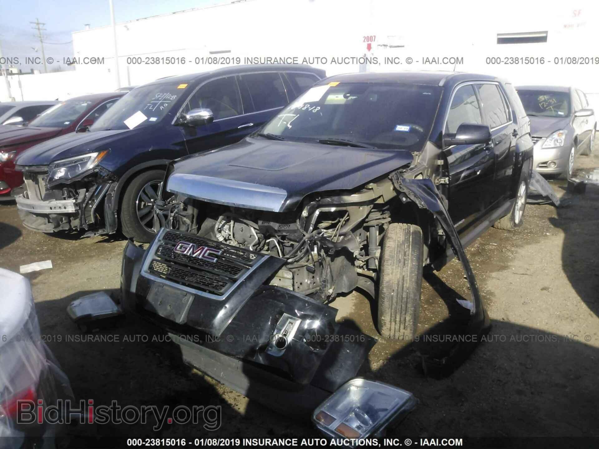 2013 GMC TERRAIN - VIN: 2GKALMEK7D6433300 - Photo 2