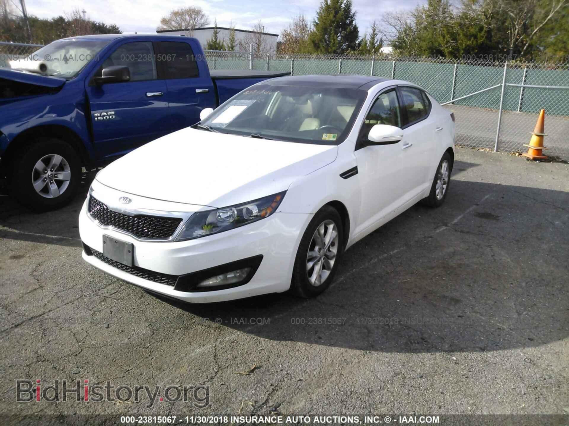 2012 Kia Optima - VIN: 5XXGN4A73CG067715 - Фото 2