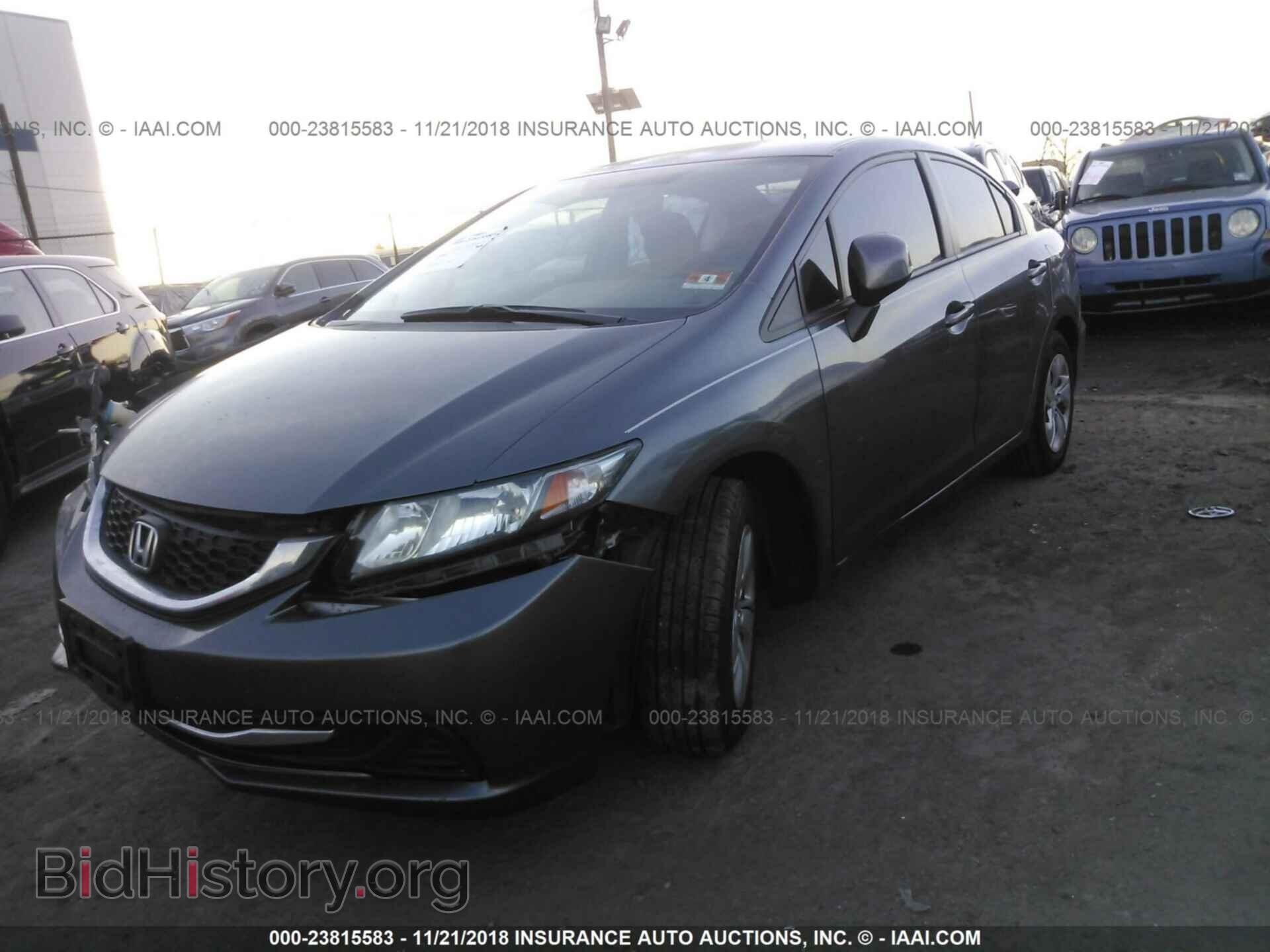 2013 Honda Civic - VIN: 19XFB2F53DE204212 - Фото 2