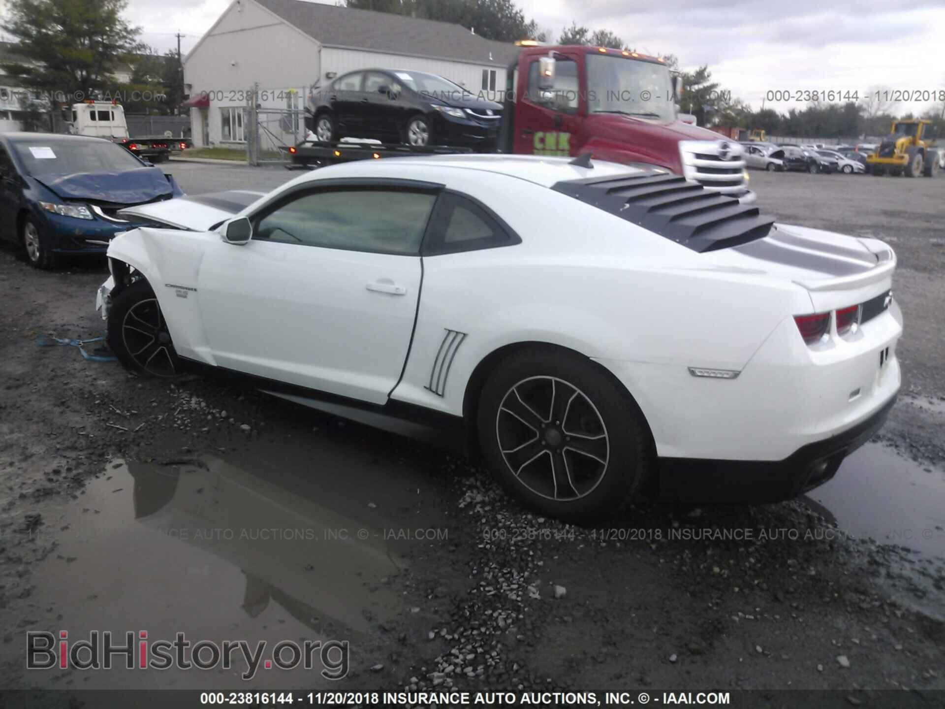 2013 CHEVROLET CAMARO - VIN: 2G1FA1E37D9145170 - Фото 3