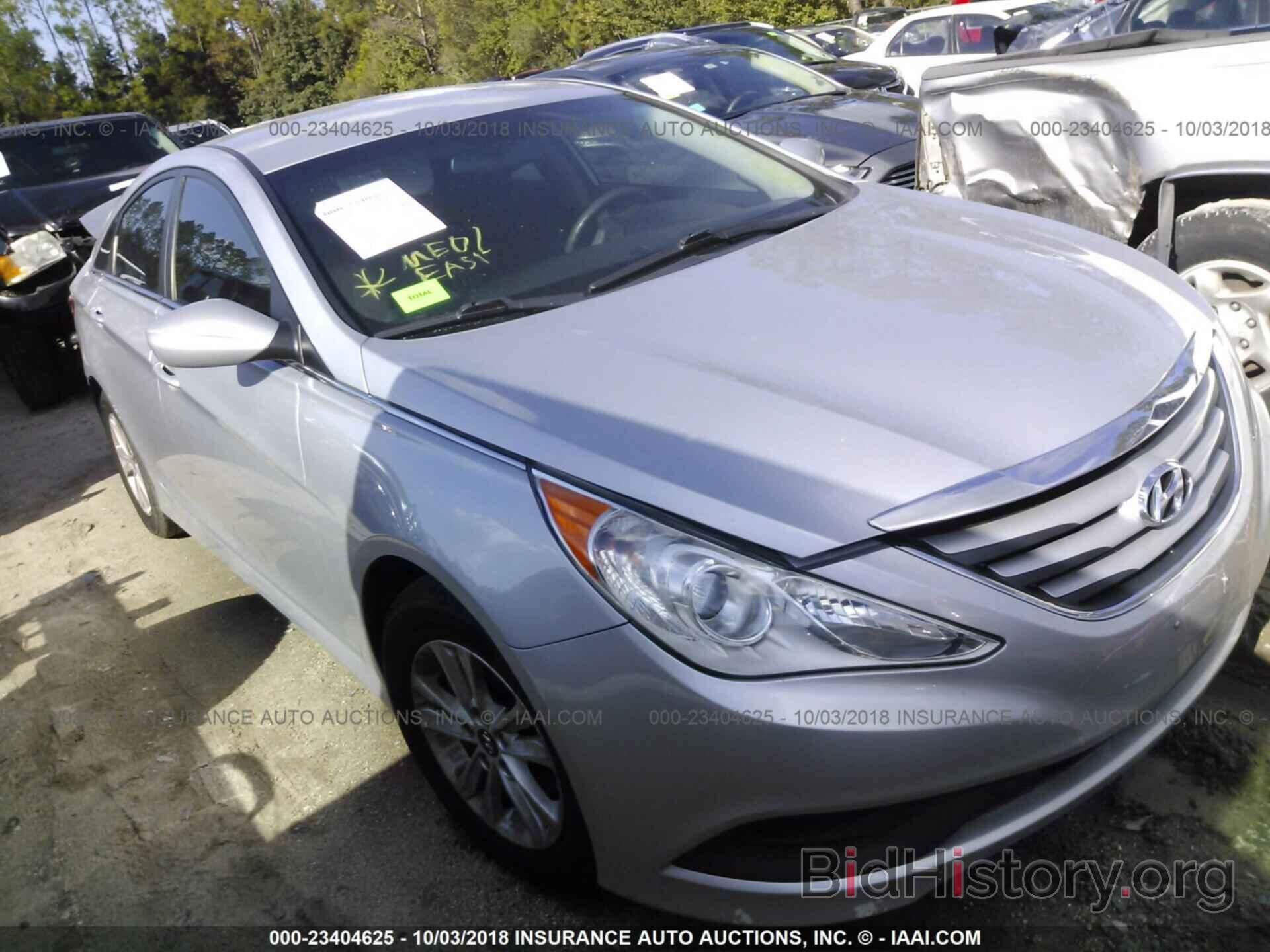 Photo 5NPEB4AC1EH837981 - HYUNDAI SONATA 2014