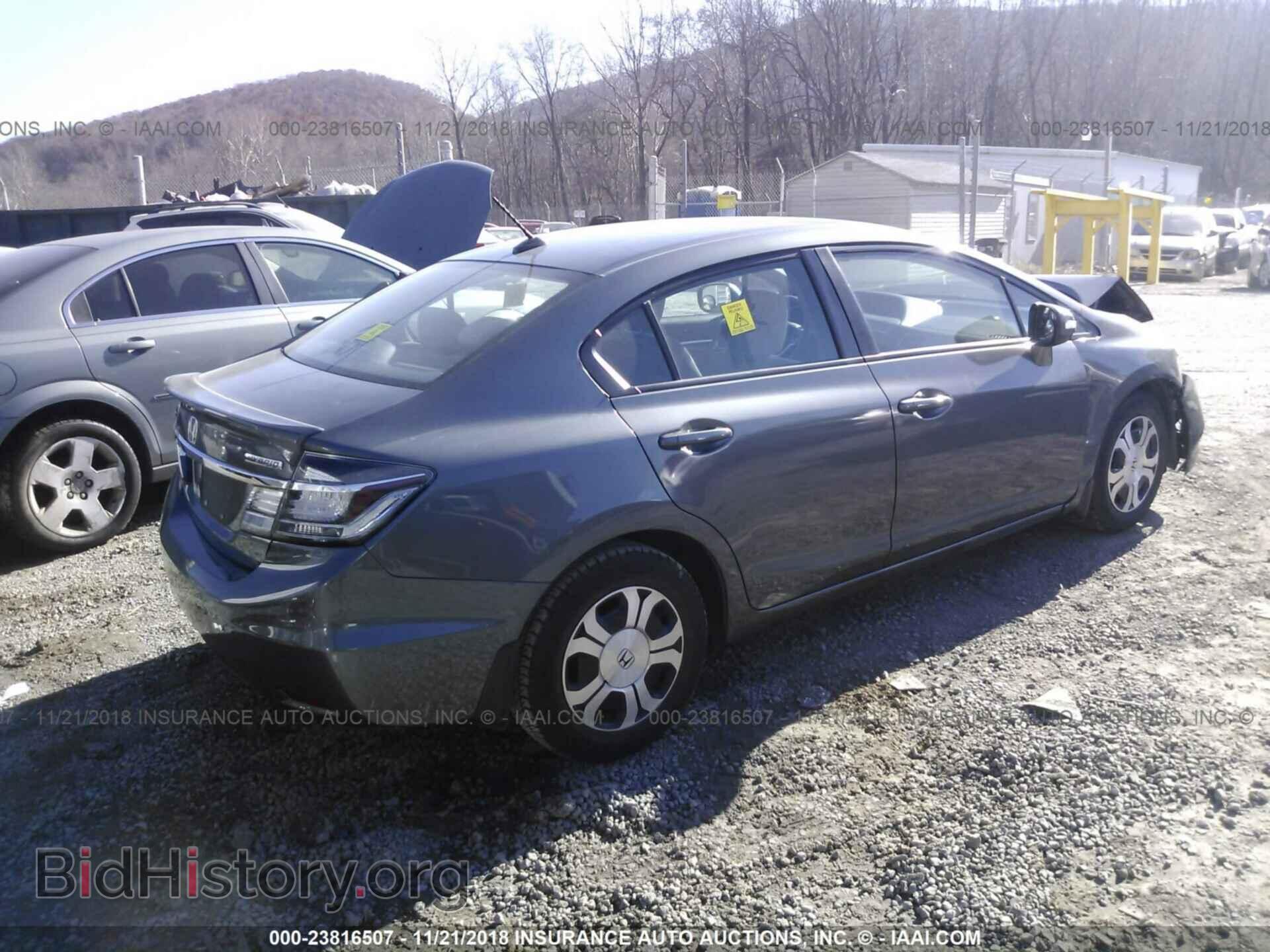 2013 HONDA CIVIC - VIN: 19XFB4F21DE000400 - Фото 4