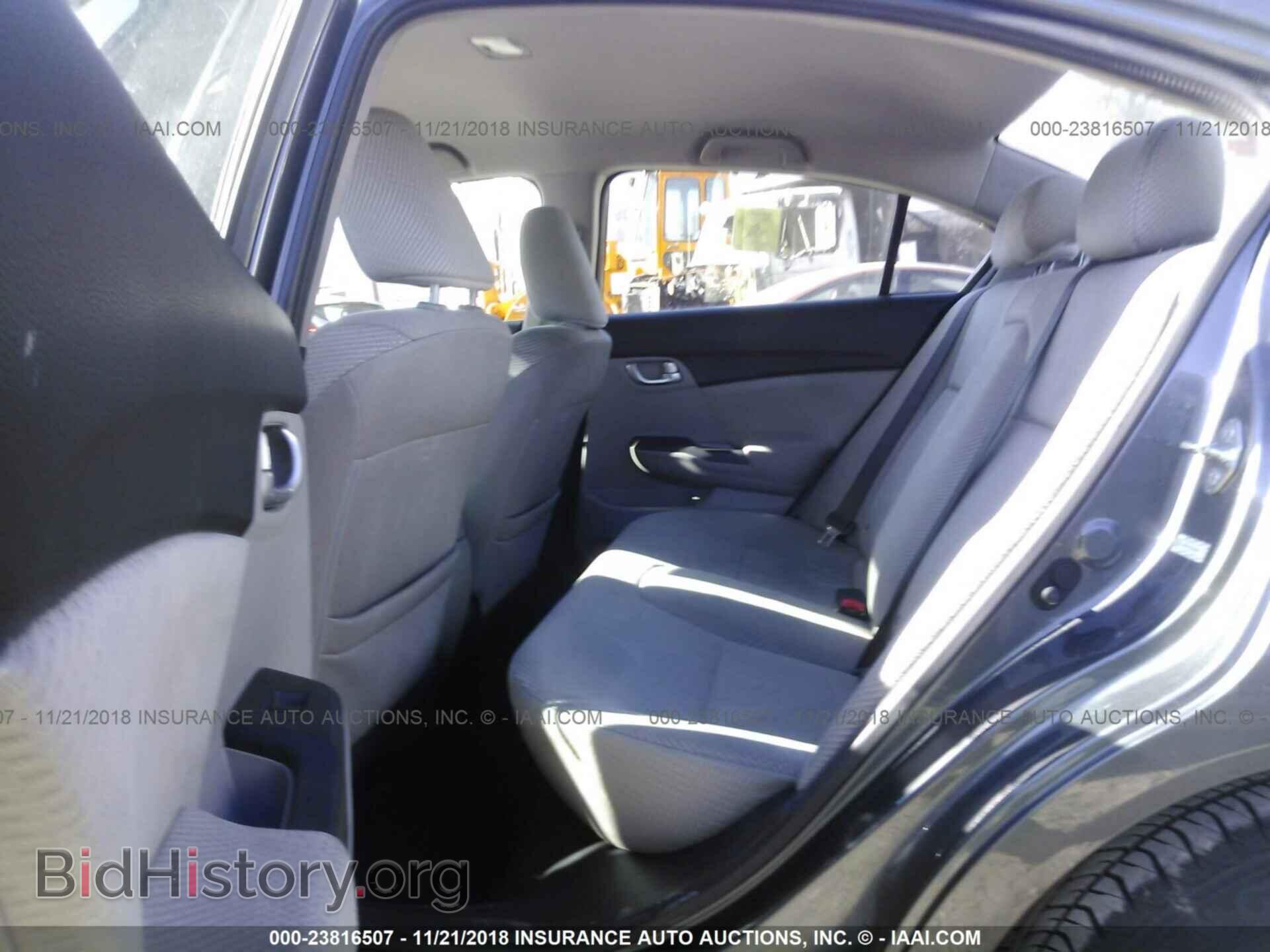 2013 HONDA CIVIC - VIN: 19XFB4F21DE000400 - Фото 8
