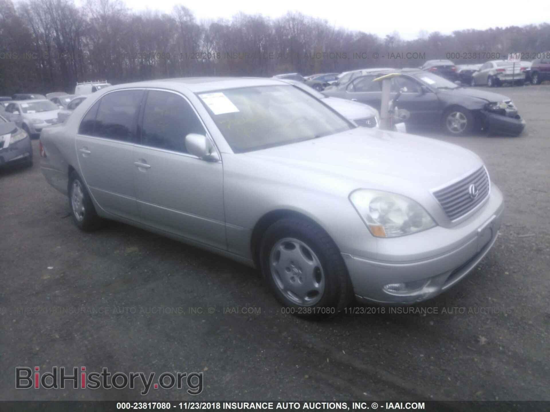 Photo JTHBN30F110013355 - LEXUS LS 2001