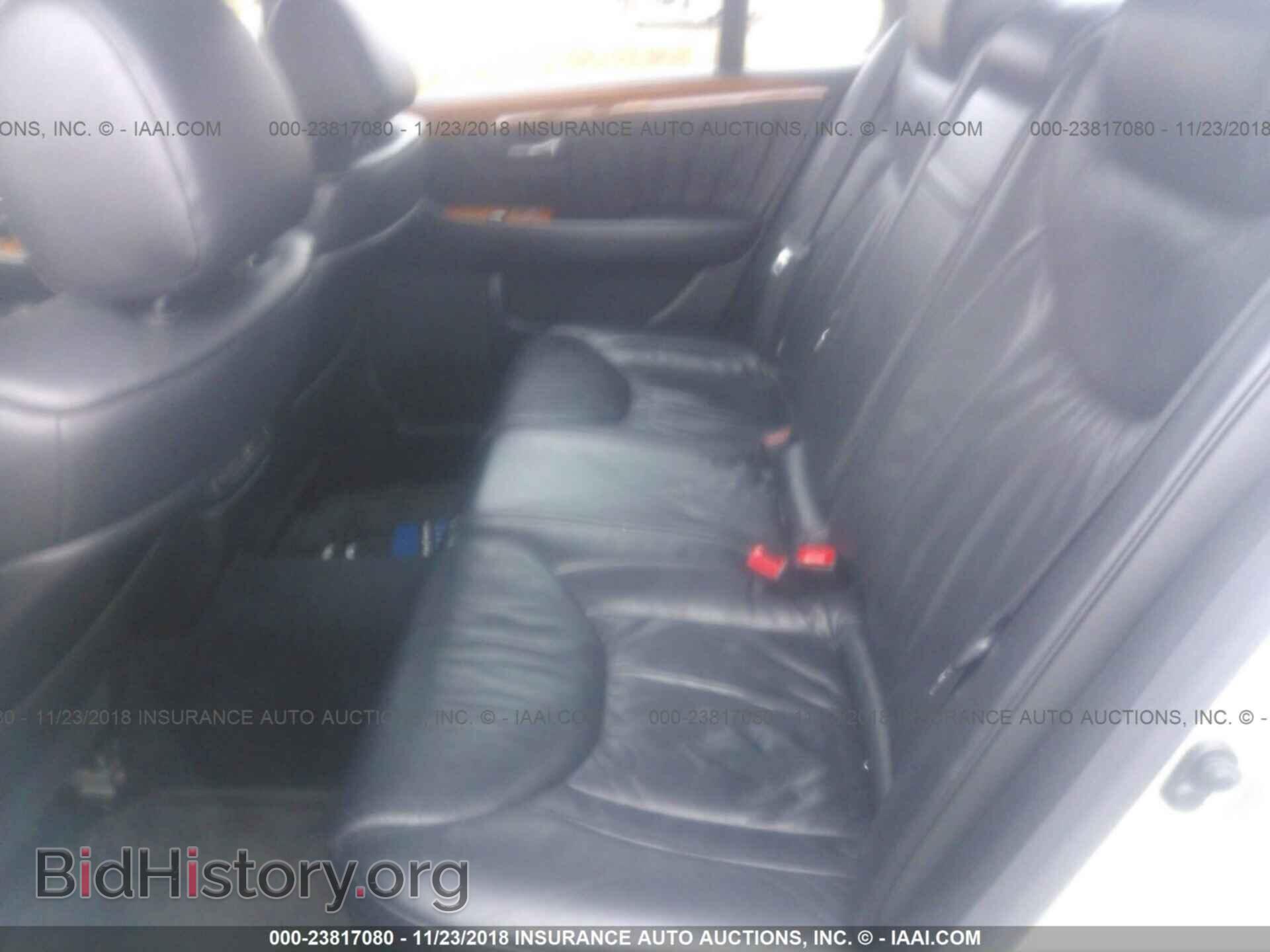 2001 LEXUS LS - VIN: JTHBN30F110013355 - Фото 8