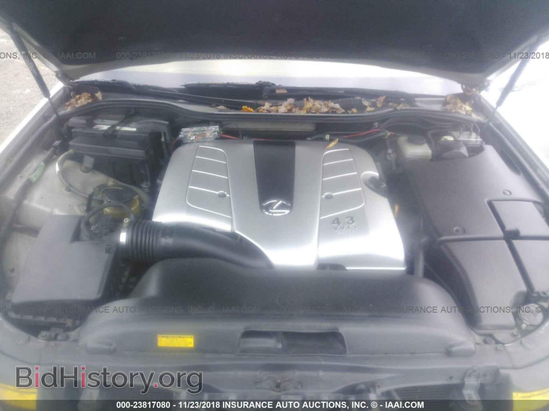2001 LEXUS LS - VIN: JTHBN30F110013355 - Фото 10