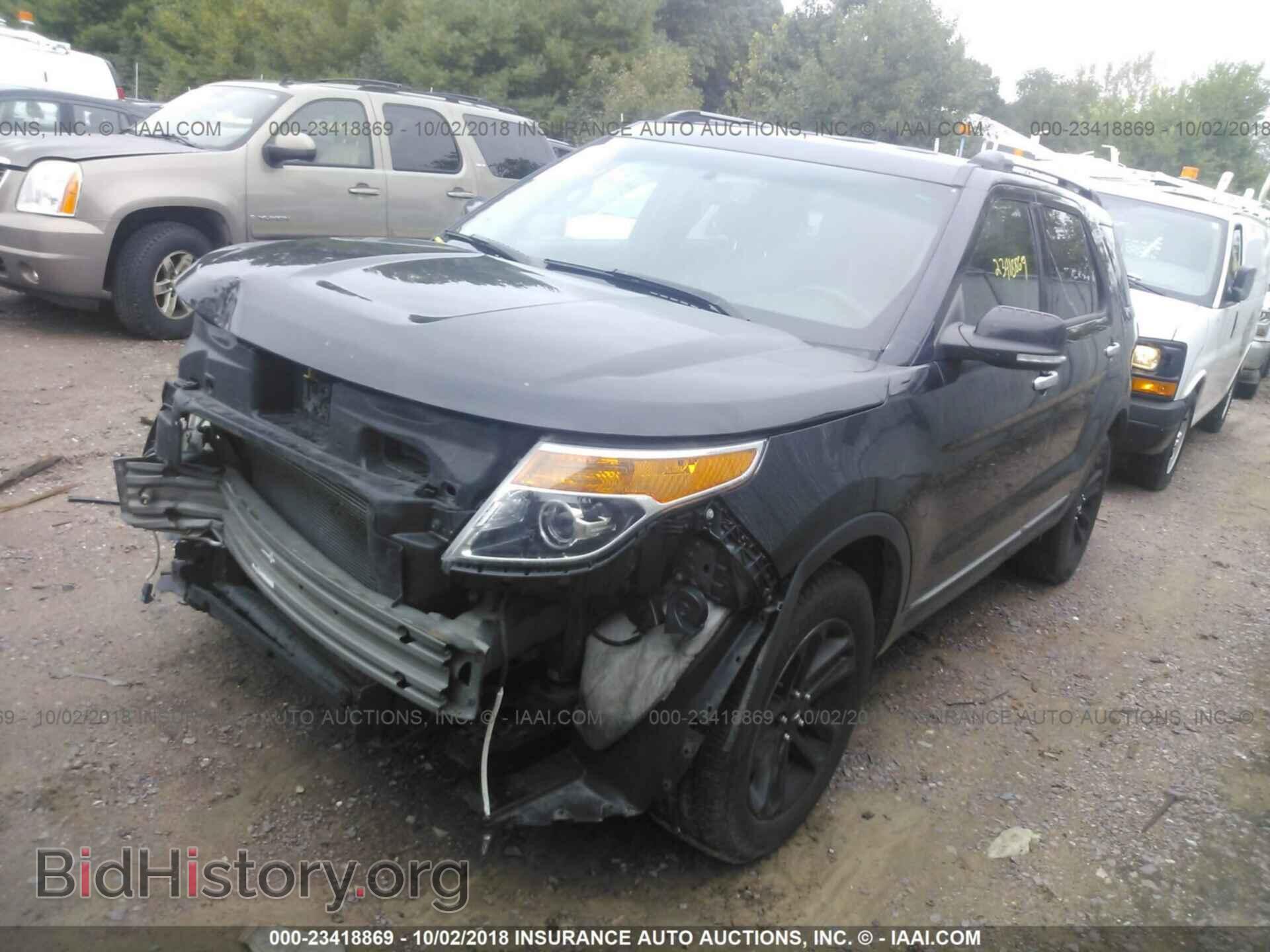 2014 FORD EXPLORER - VIN: 1FM5K8D89EGA76387 - Фото 2