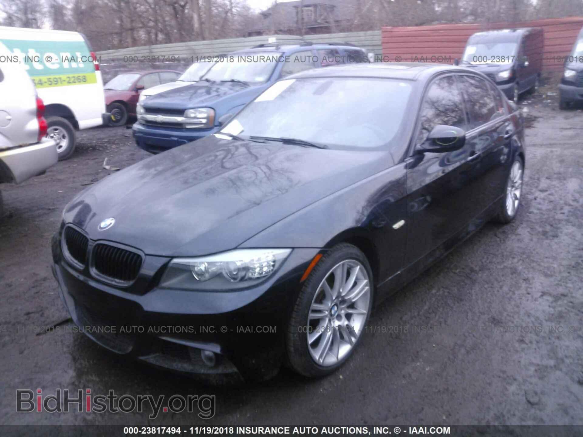 2011 BMW 335 - VIN: WBAPM5C55BA745537 - Фото 2