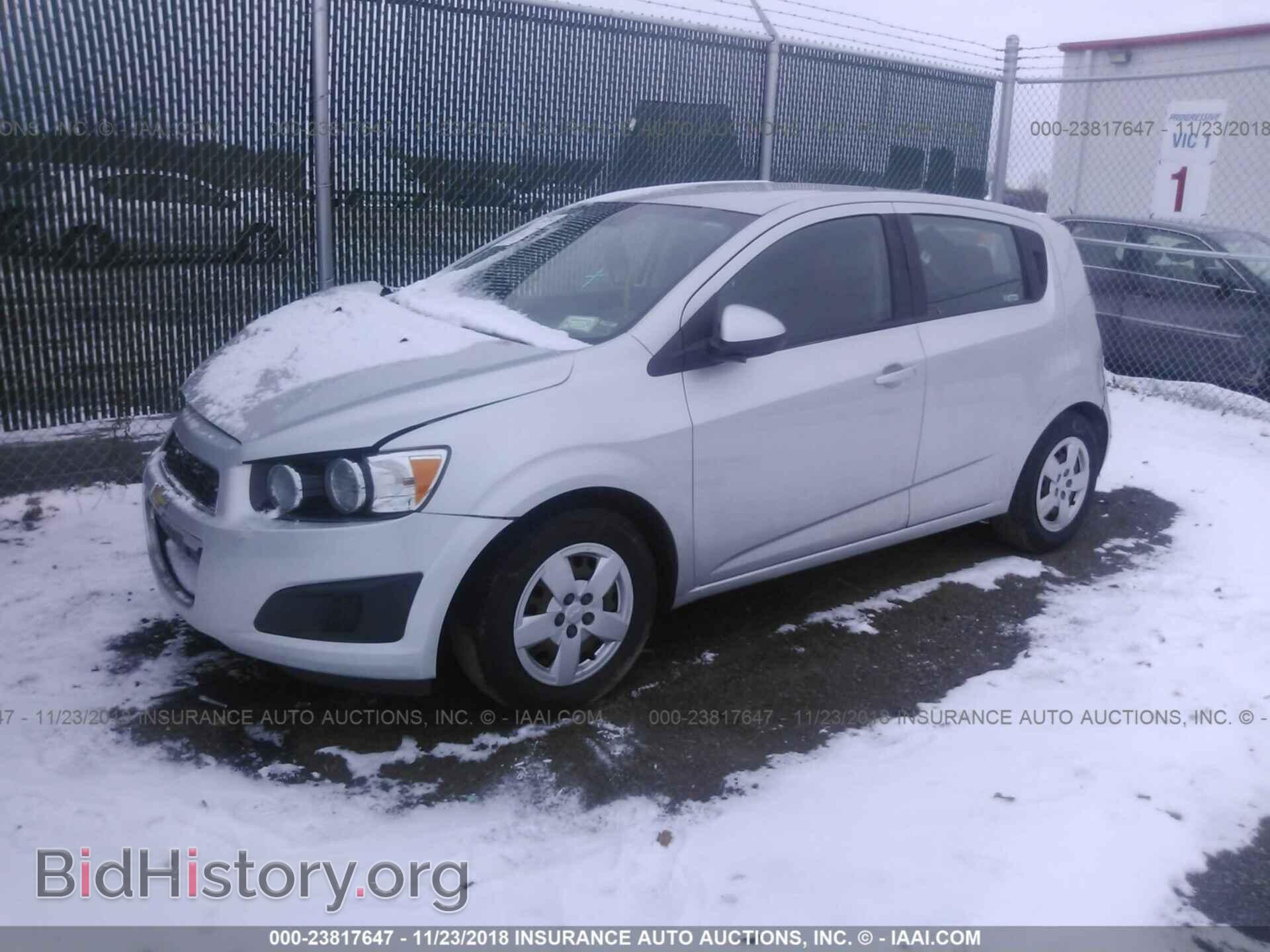 2013 CHEVROLET SONIC - VIN: 1G1JA6SG8D4191544 - Фото 2
