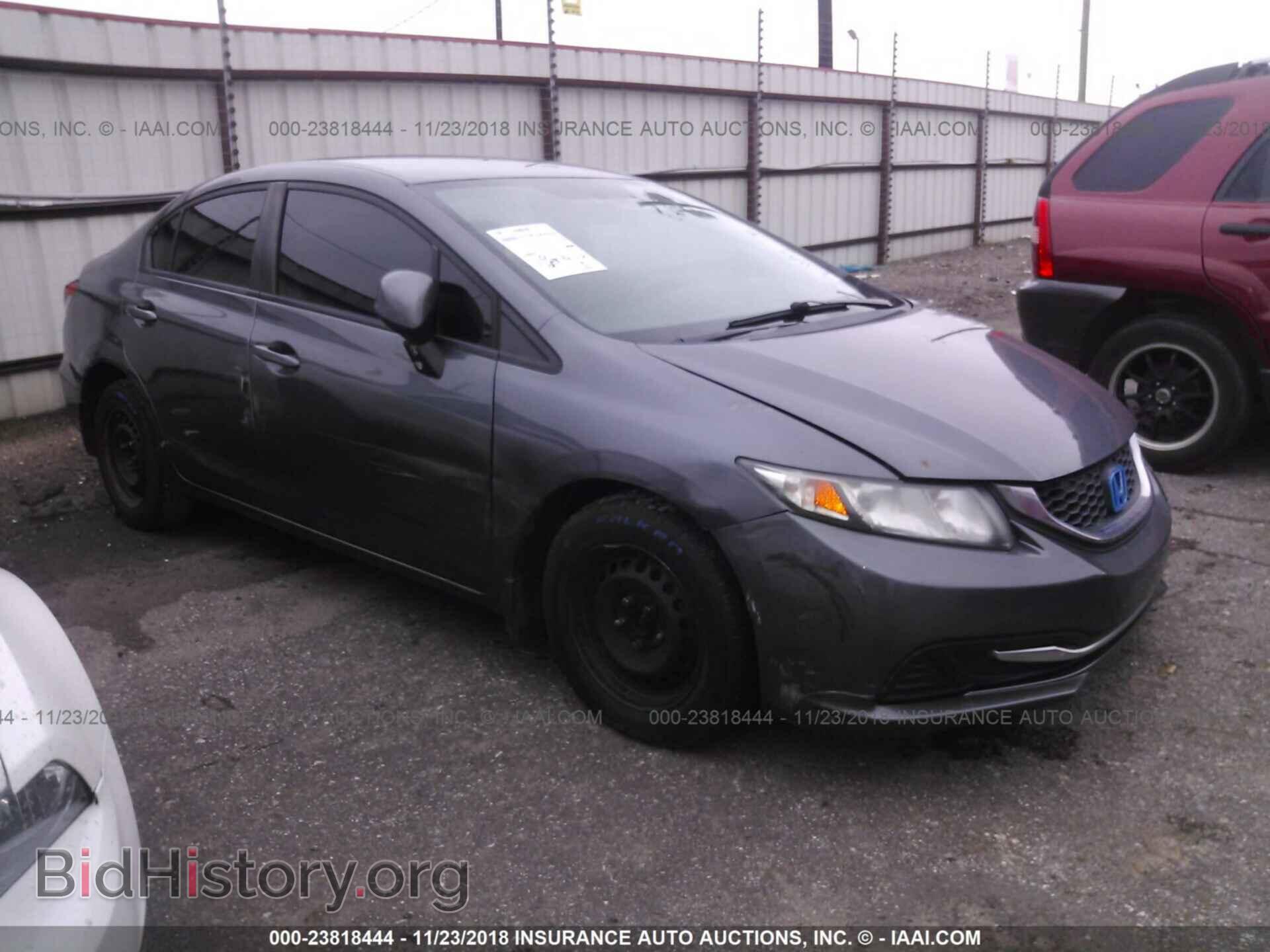 Фотография 19XFB2F57DE016227 - HONDA CIVIC 2013