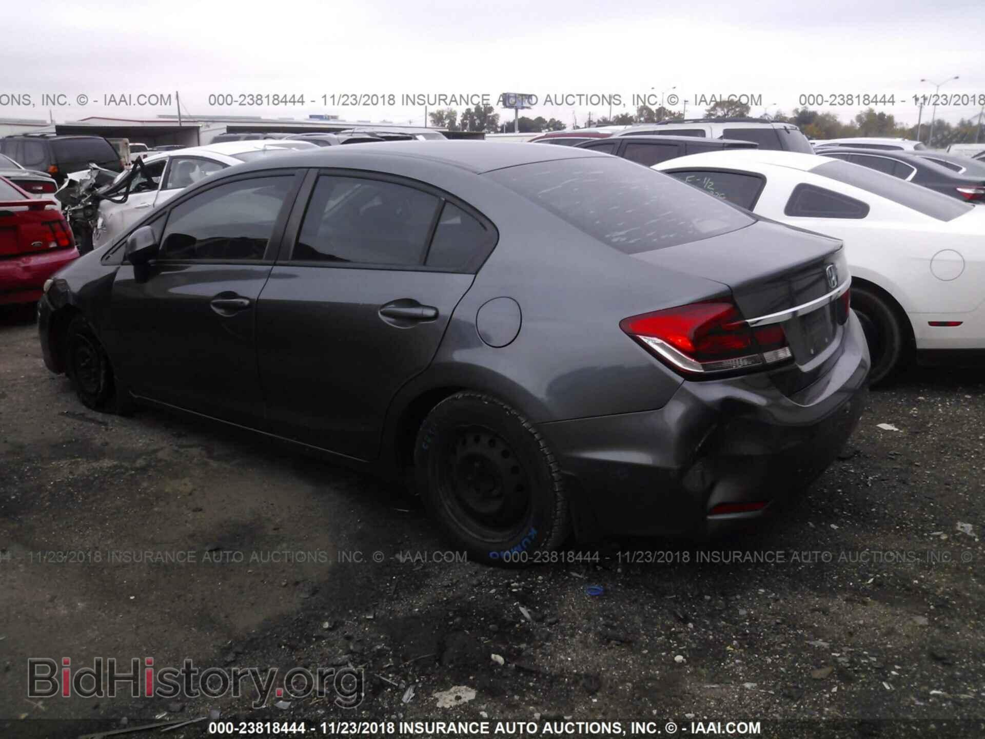 2013 HONDA CIVIC - VIN: 19XFB2F57DE016227 - Фото 3