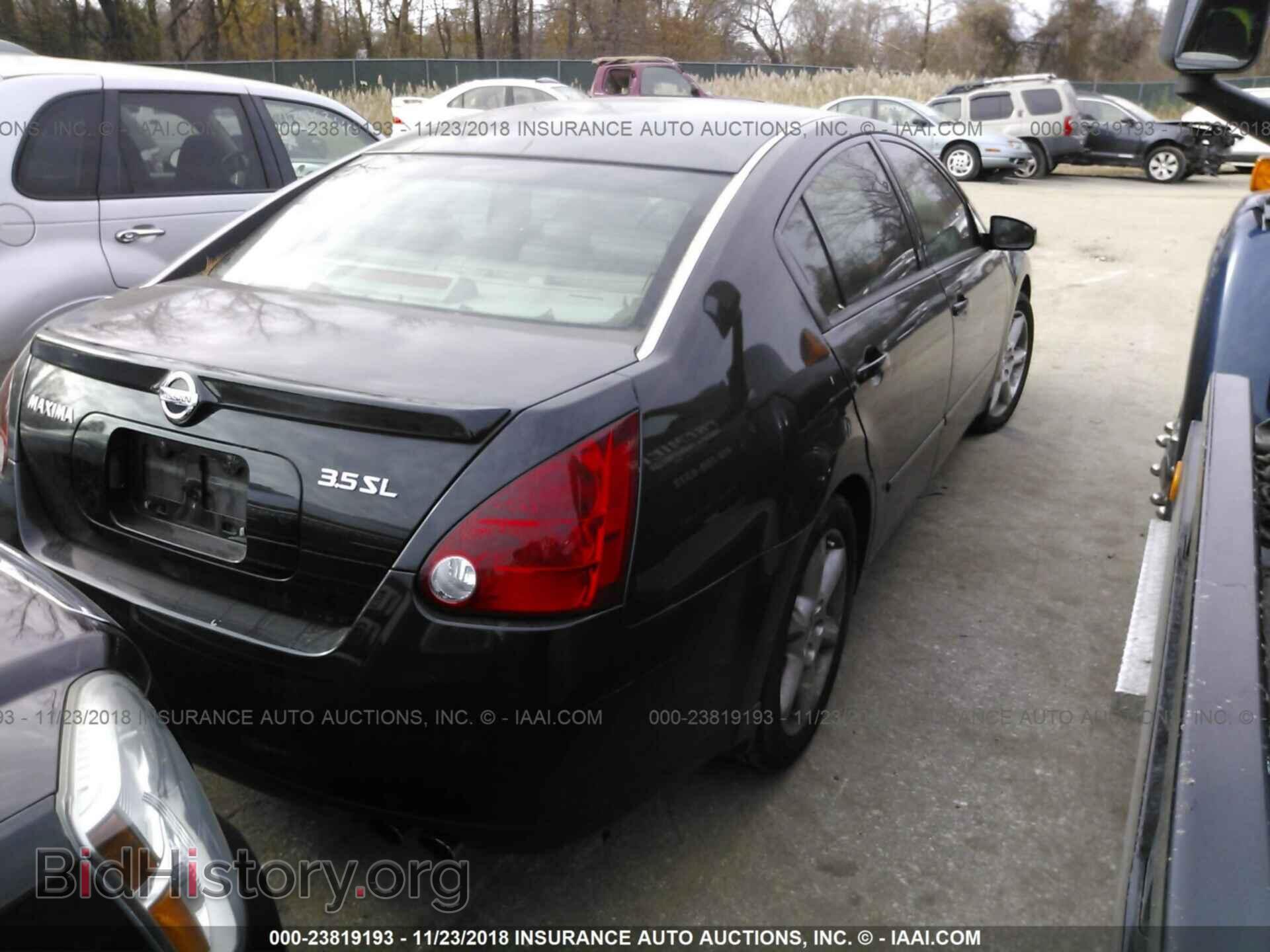 2006 NISSAN MAXIMA - VIN: 1N4BA41E86C810870 - Фото 4