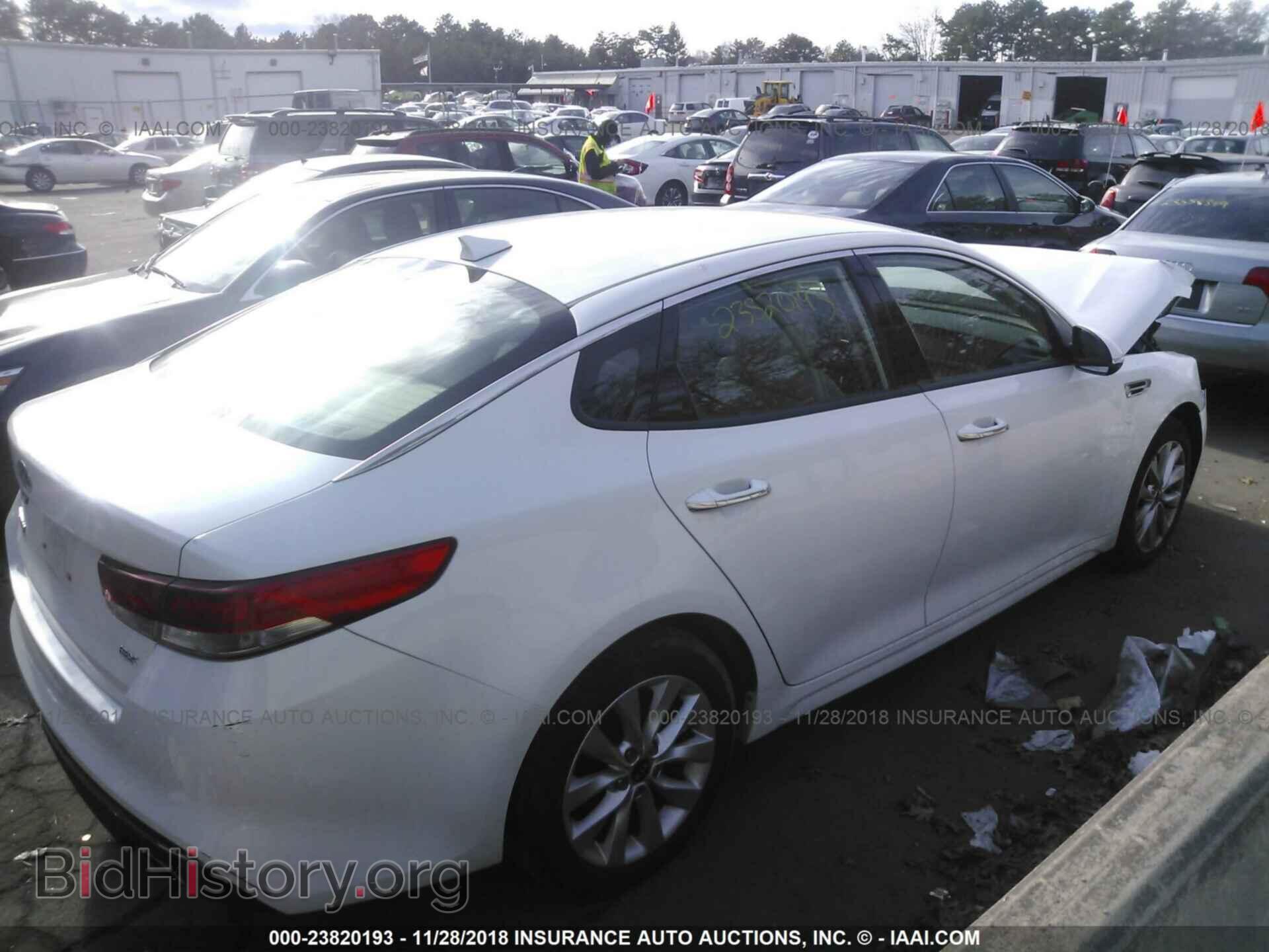 2016 KIA OPTIMA - VIN: 5XXGU4L34GG052479 - Photo 4