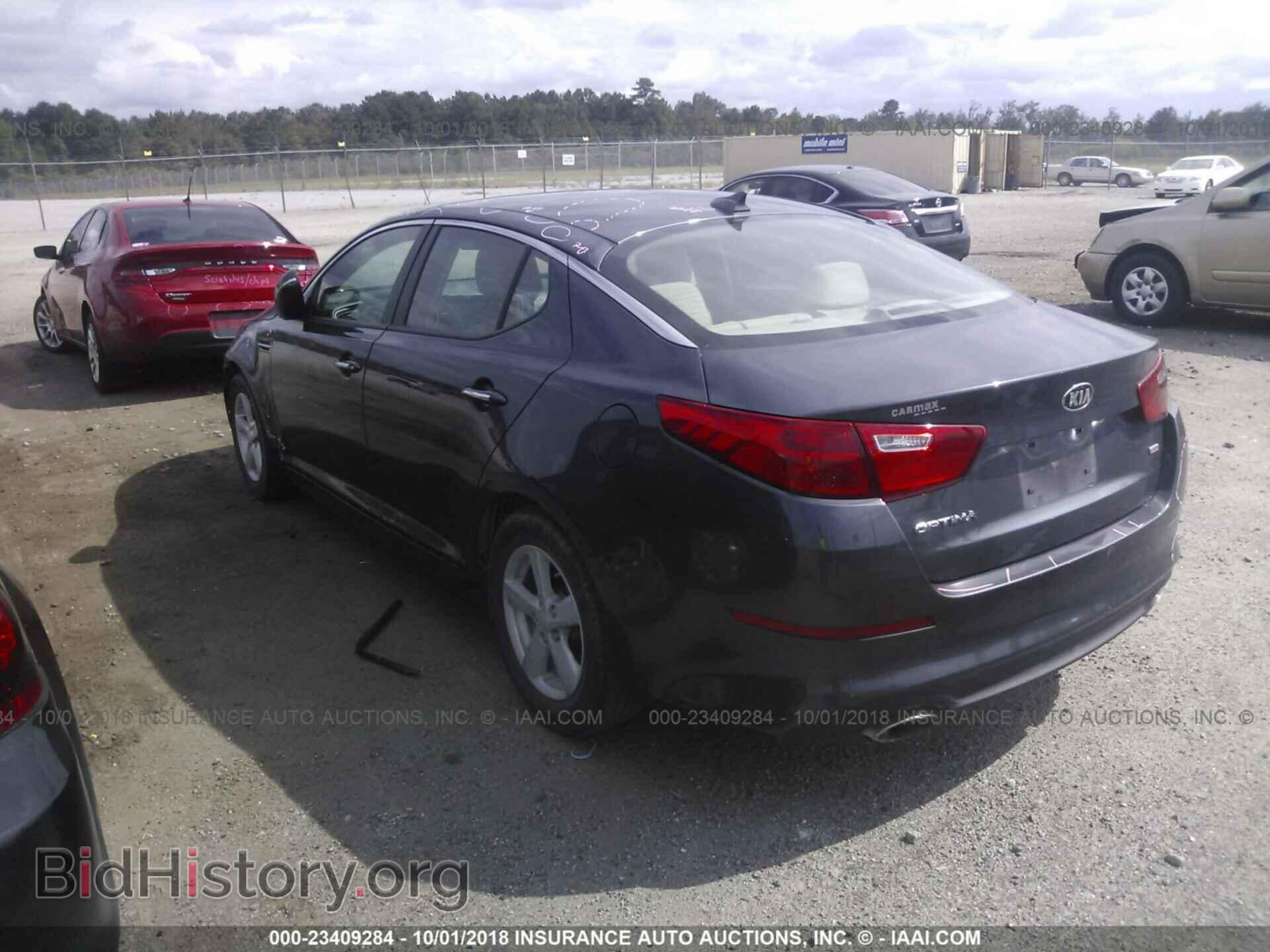 2015 KIA OPTIMA - VIN: KNAGM4A73F5626818 - Фото 3