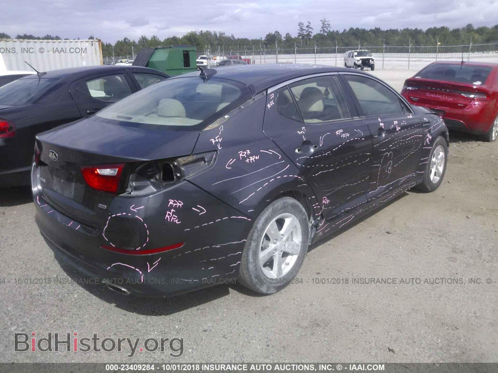2015 KIA OPTIMA - VIN: KNAGM4A73F5626818 - Фото 4