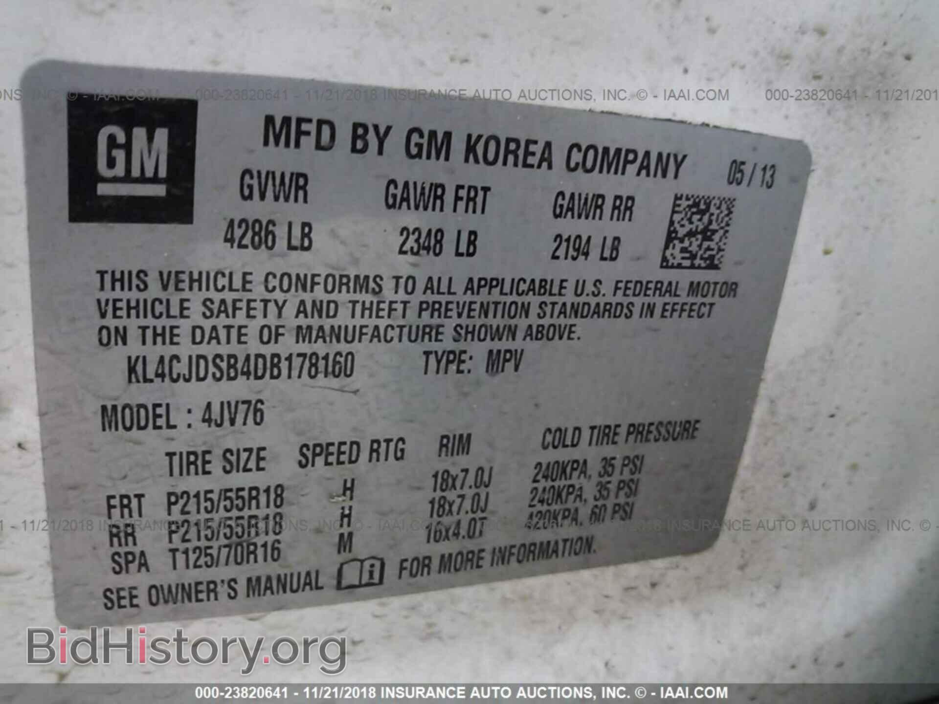 2013 BUICK ENCORE - VIN: KL4CJDSB4DB178160 - Photo 9